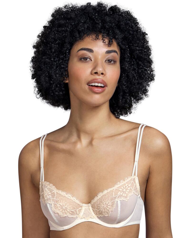 This full cup bra is part of the Eden Rock range by Andres Sarda. The gorgeous bra is non-padded and features underwiring that gives support. It is lightly lined with transparent tulle which provides additional support. It features the classic Eden Rock double adjustable straps which have the option to be crossed back. The straps also have beautiful gem detailing. This bra enhances the female silhouette and creates an amazing fit and feel. Crafted from incredible soft materials it provides a comfy fit.  Full cup bra Non-padded cups Underwired Lightly lined with transparent tulle Double adjustable straps Elegant detailing Crossed back strap option Hook and eye closure Composition: 86% Polyamide &pipe; 14% Elastane  Listed in UK sizes  50495-91372-1201284 3308510 Full Cup Bra