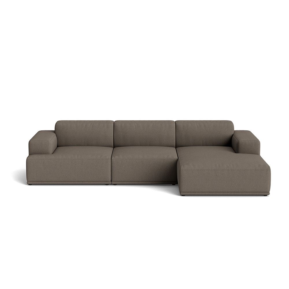 Connect Soft Modular Sofa 3seater Configuration 2 Plastic Black Hallingdal 227