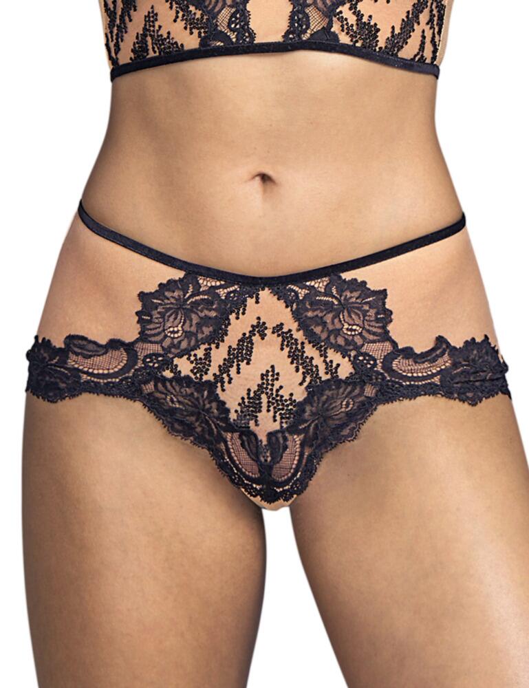 The Renata collection by Andres Sarda combines sexy semi-sheer tulle fabrics with contrasting feminine lace. These Rio briefs have a flattering medium-rise waist and a cheeky moderate coverage rear. The front flaunts a bold lace design for an added feminine style. Complete the look with matching lingerie, available from the Renata range by Andres Sarda.  Sexy sophisticated style Contrasting feminine lace detail Sexy semi-sheer tulle Cheeky moderate coverage Medium rise waist Composition: 78% Polyamide &pipe; 12% Elastane &pipe; 6% Other Fibres &pipe; 4% Cotton Listed in UK sizes  50505-91382-1201857 3310350 Rio Briefs