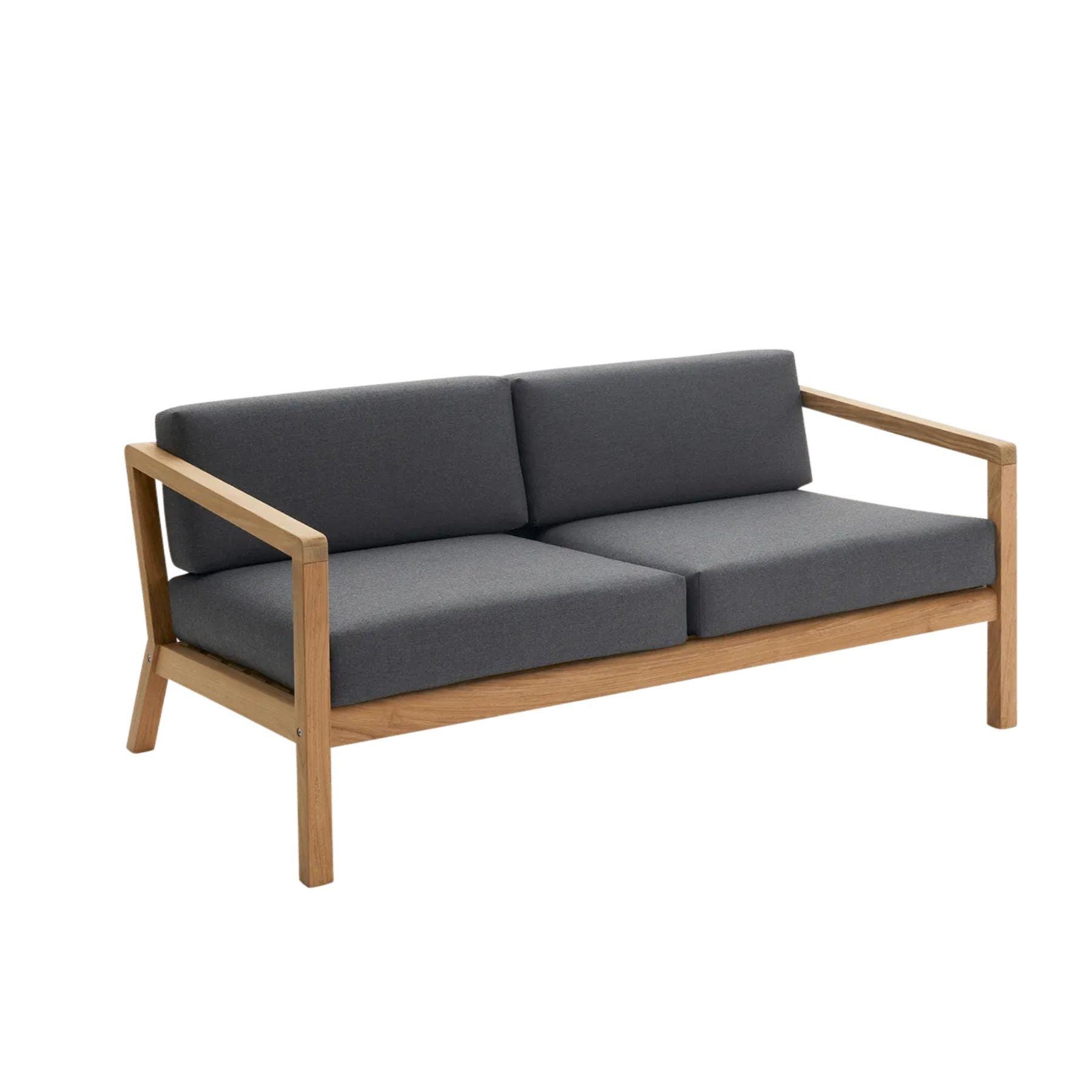 Fritz Hansen Virkelyst Sofa 2 Seater Charcoal Black Designer Furniture From Holloways Of Ludlow