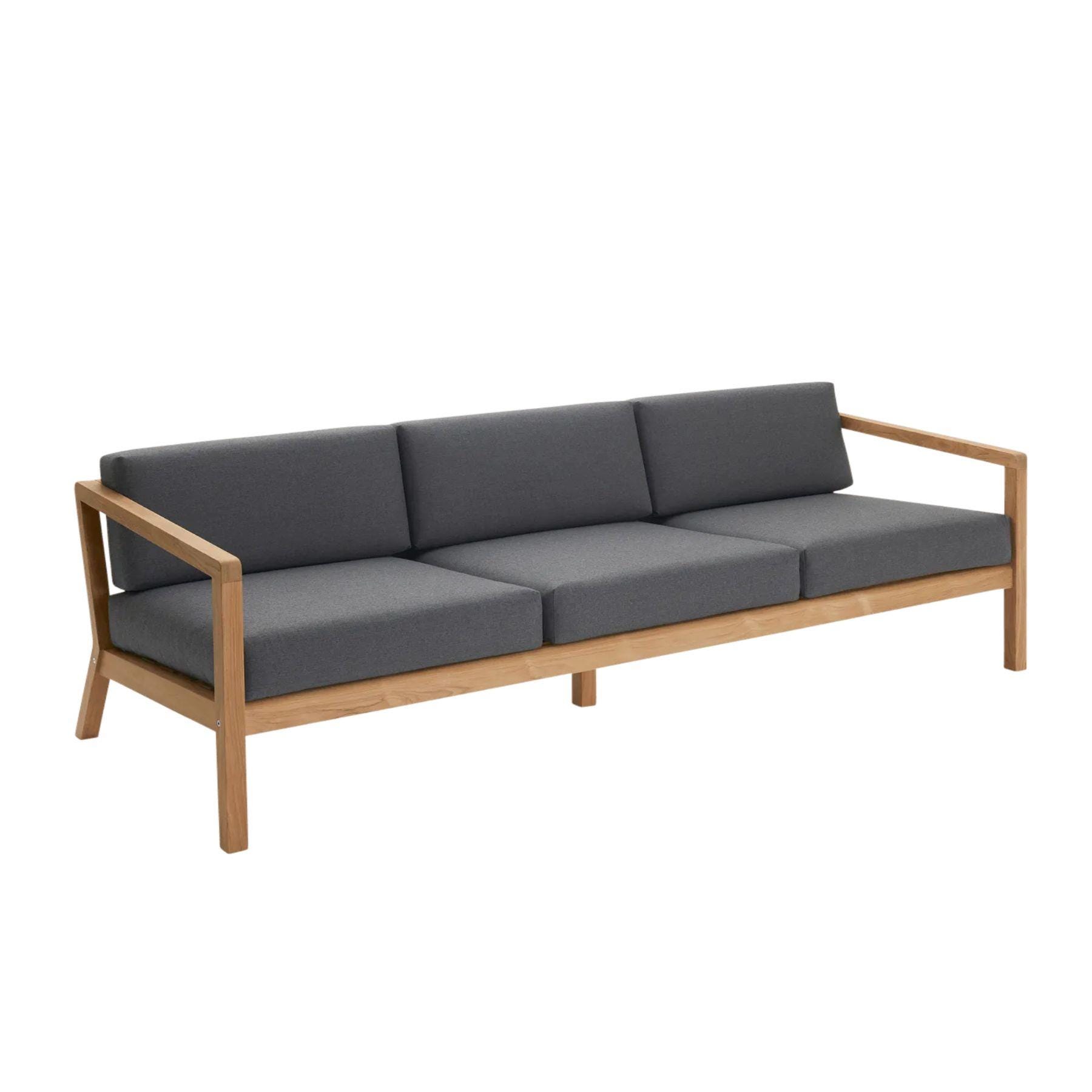 Fritz Hansen Virkelyst Sofa 3 Seater Charcoal Black Designer Furniture From Holloways Of Ludlow