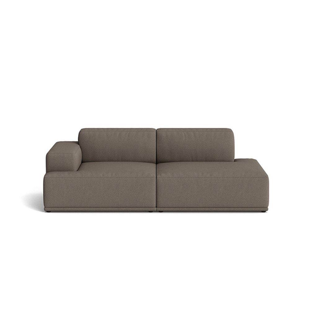 Connect Soft Modular Sofa 2seater Configuration 2 Plastic Black Hallingdal 227