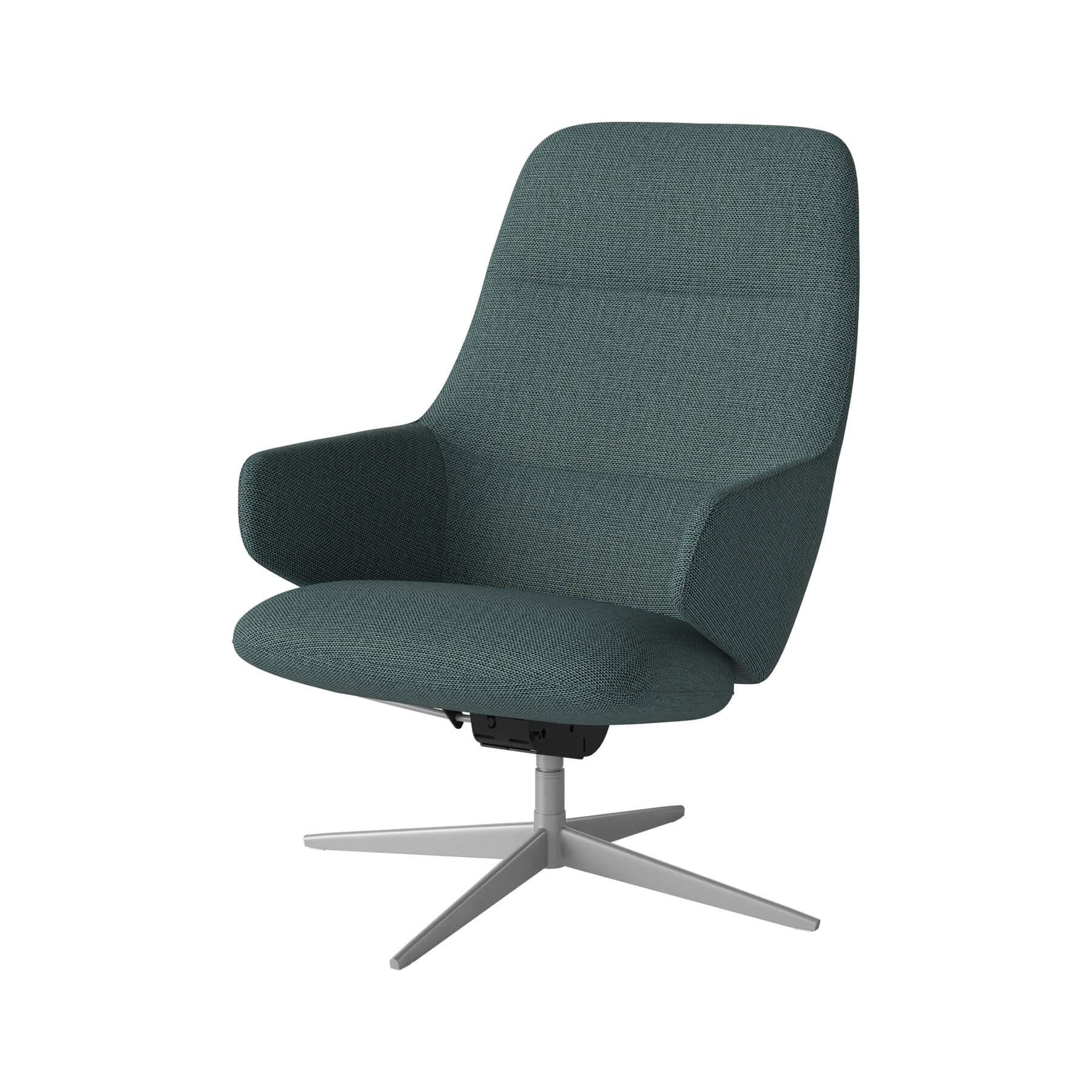 Bolia Clara Armchair Satin Laquered Steel London Sea Green Designer Furniture From Holloways Of Ludlow