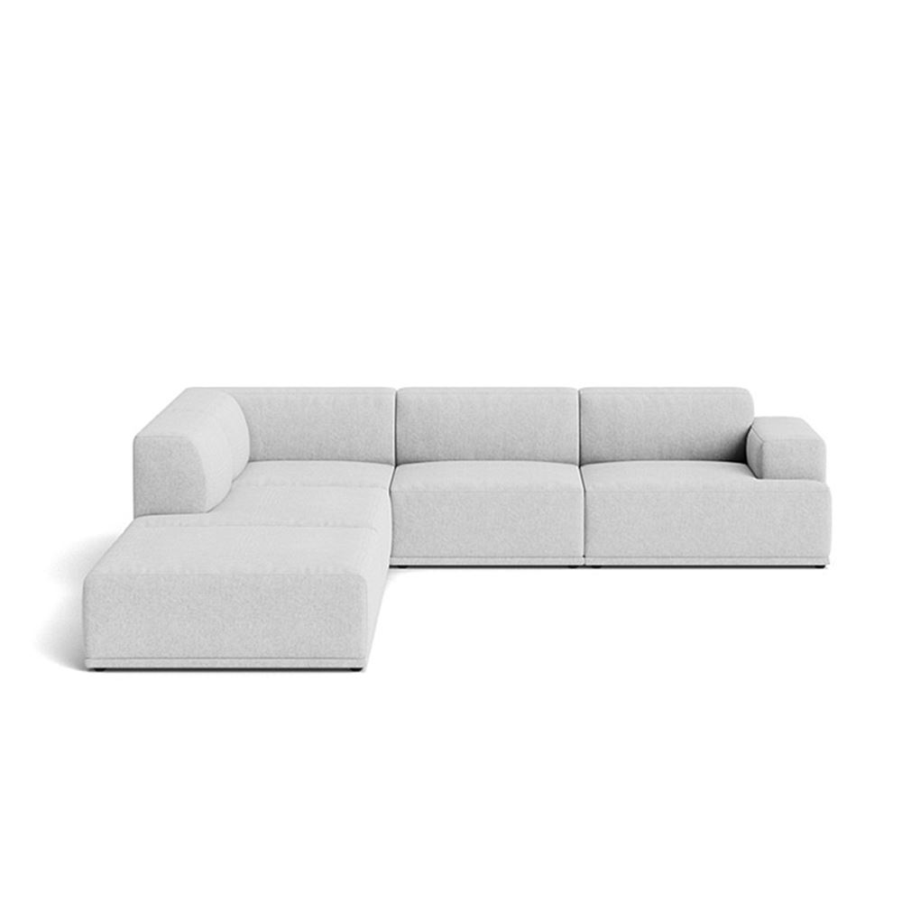 Connect Soft Modular Sofa Corner Configuration 1 Plastic Black Hallingdal 116