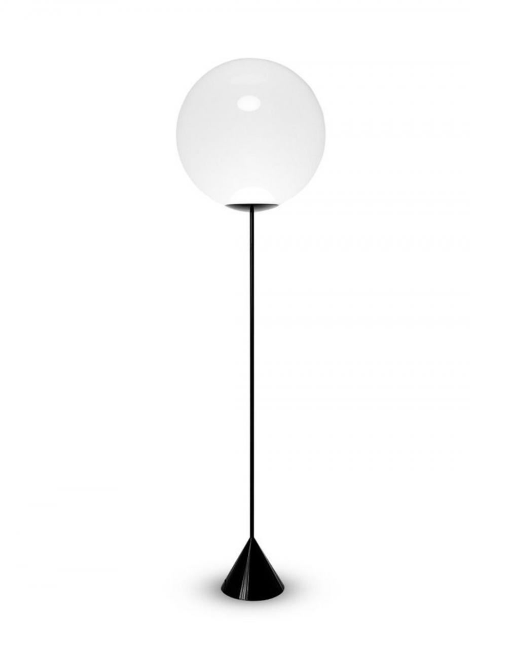 Opal Cone Floor Light