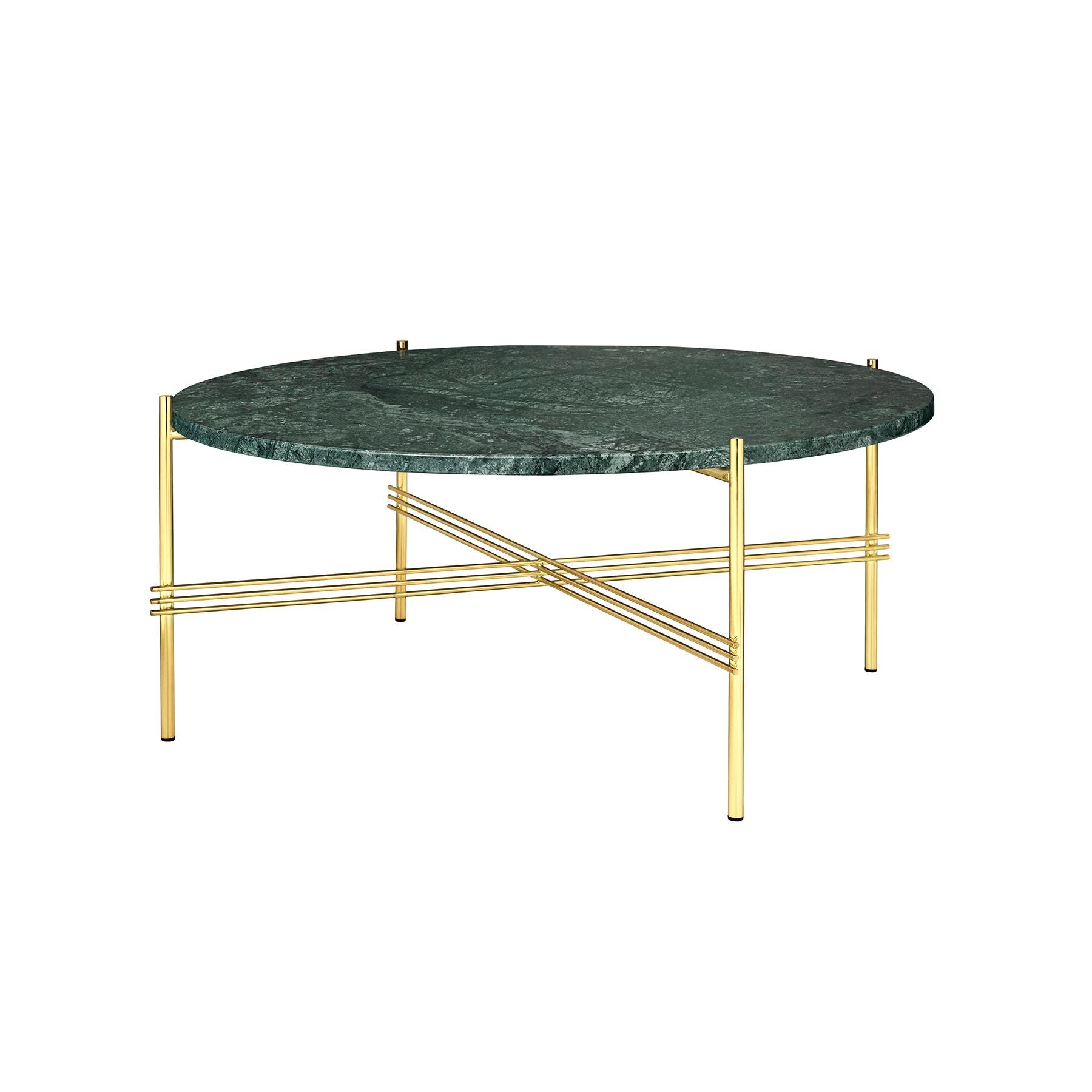 Ts Coffee Table Brass Frame 80 Marblegreen