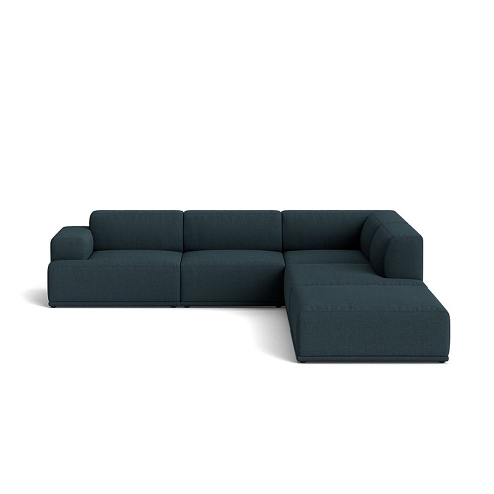 Connect Soft Modular Sofa Corner Configuration 2 Plastic Black Remix 873