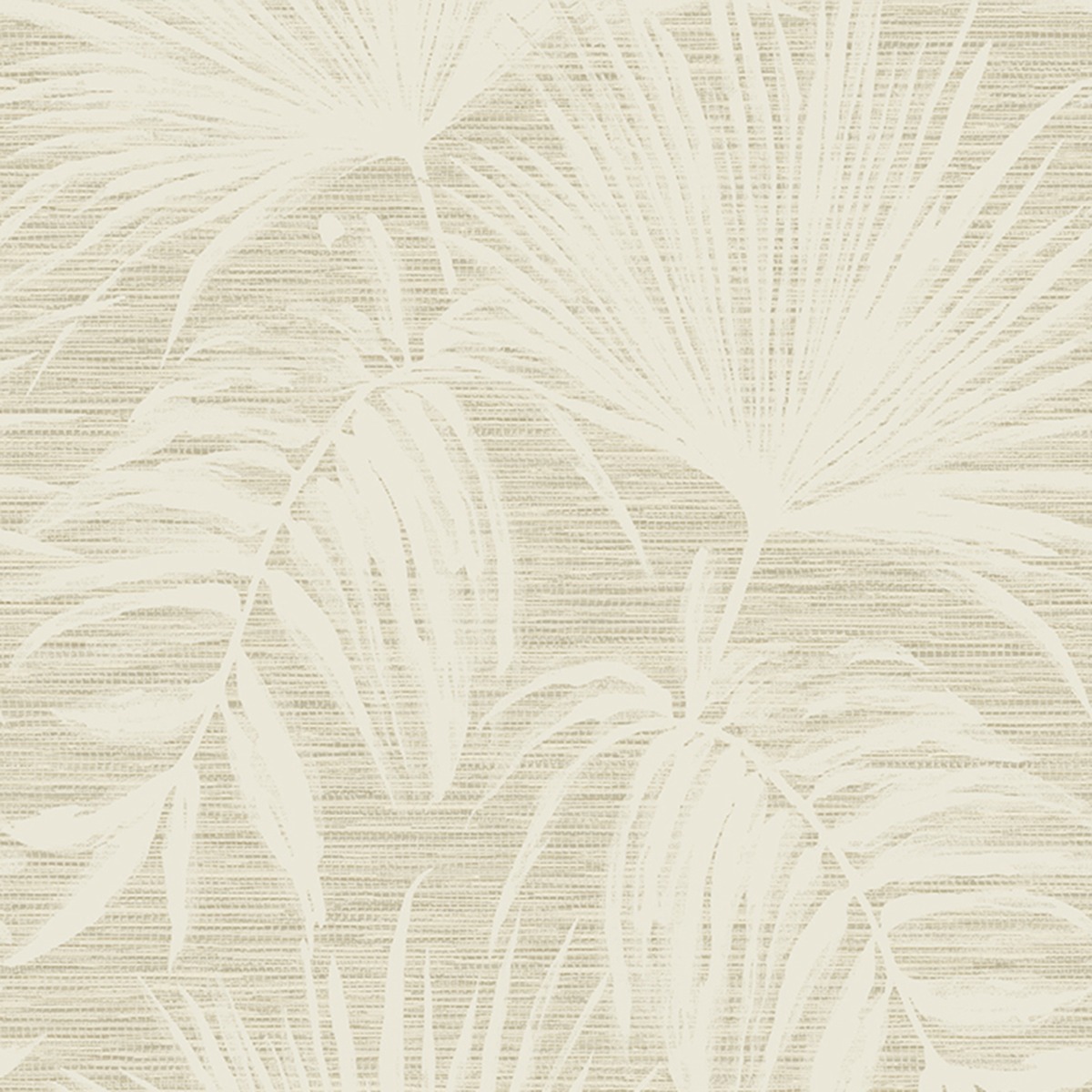 Grasscloth Leaf Wallpaper Cream Holden 66220