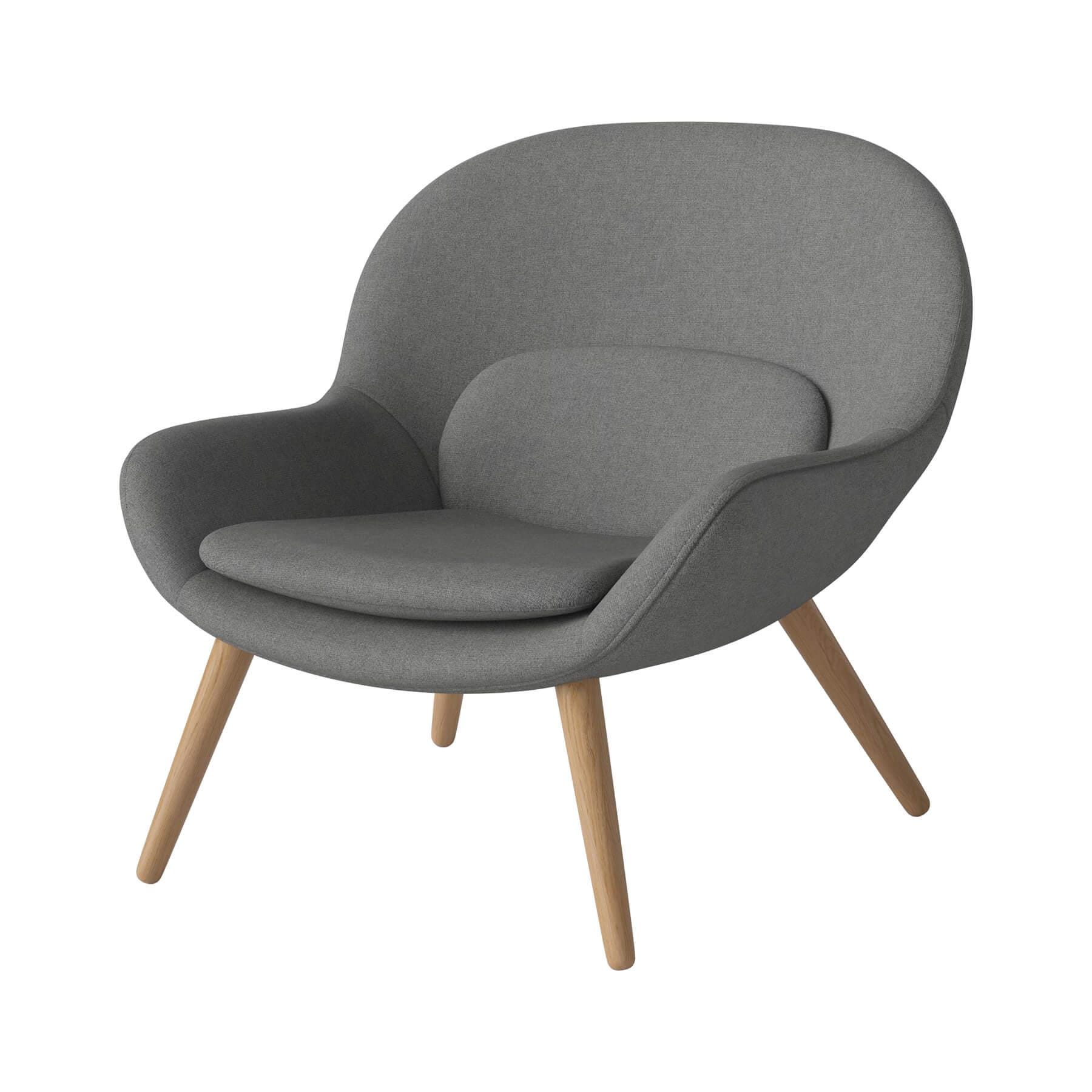 Bolia Philippa Armchair Oiled Oak Step Melange Light Grey Designer Furniture From Holloways Of Ludlow