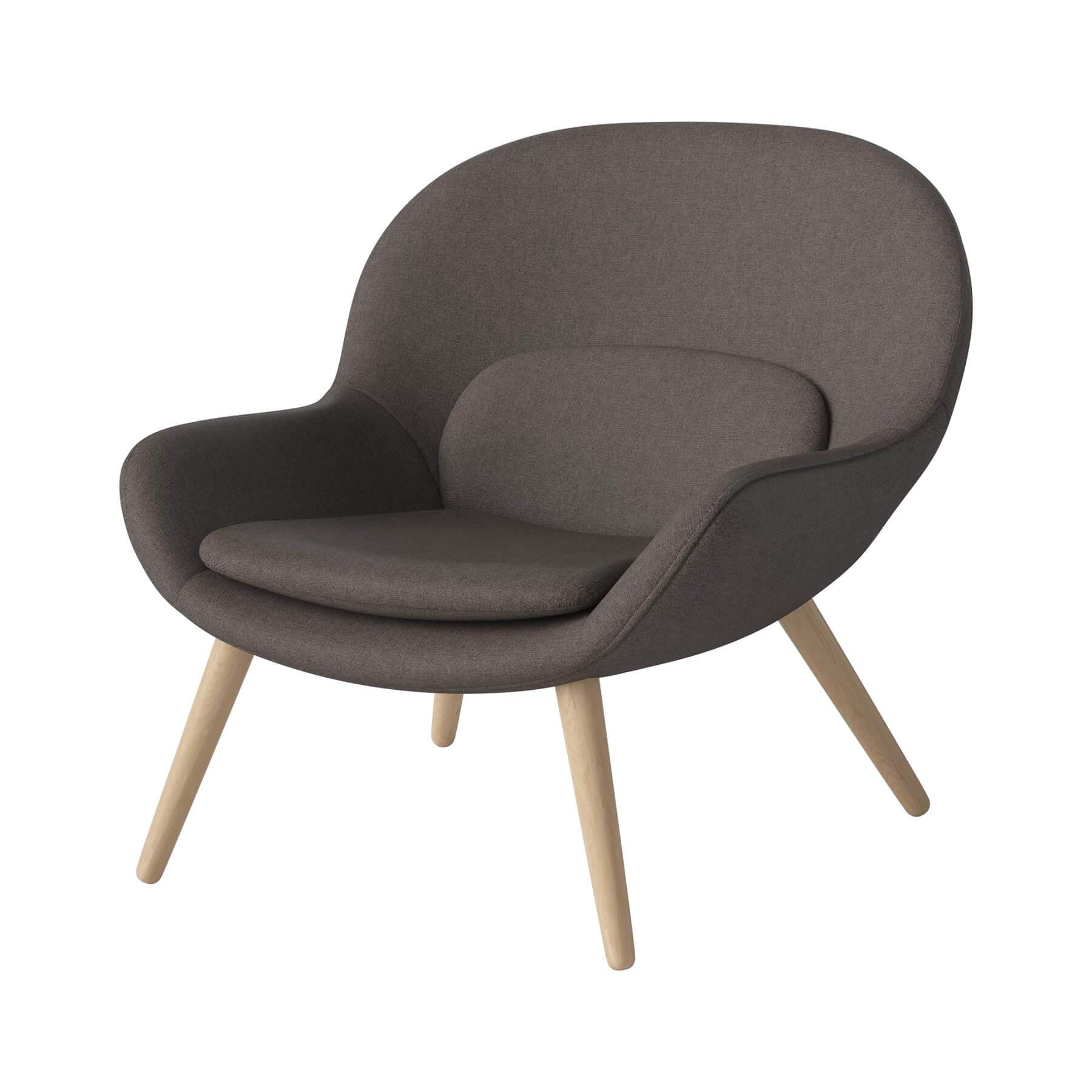 Bolia Philippa Armchair White Oiled Oak Step Melange Dark Grey Designer Furniture From Holloways Of Ludlow