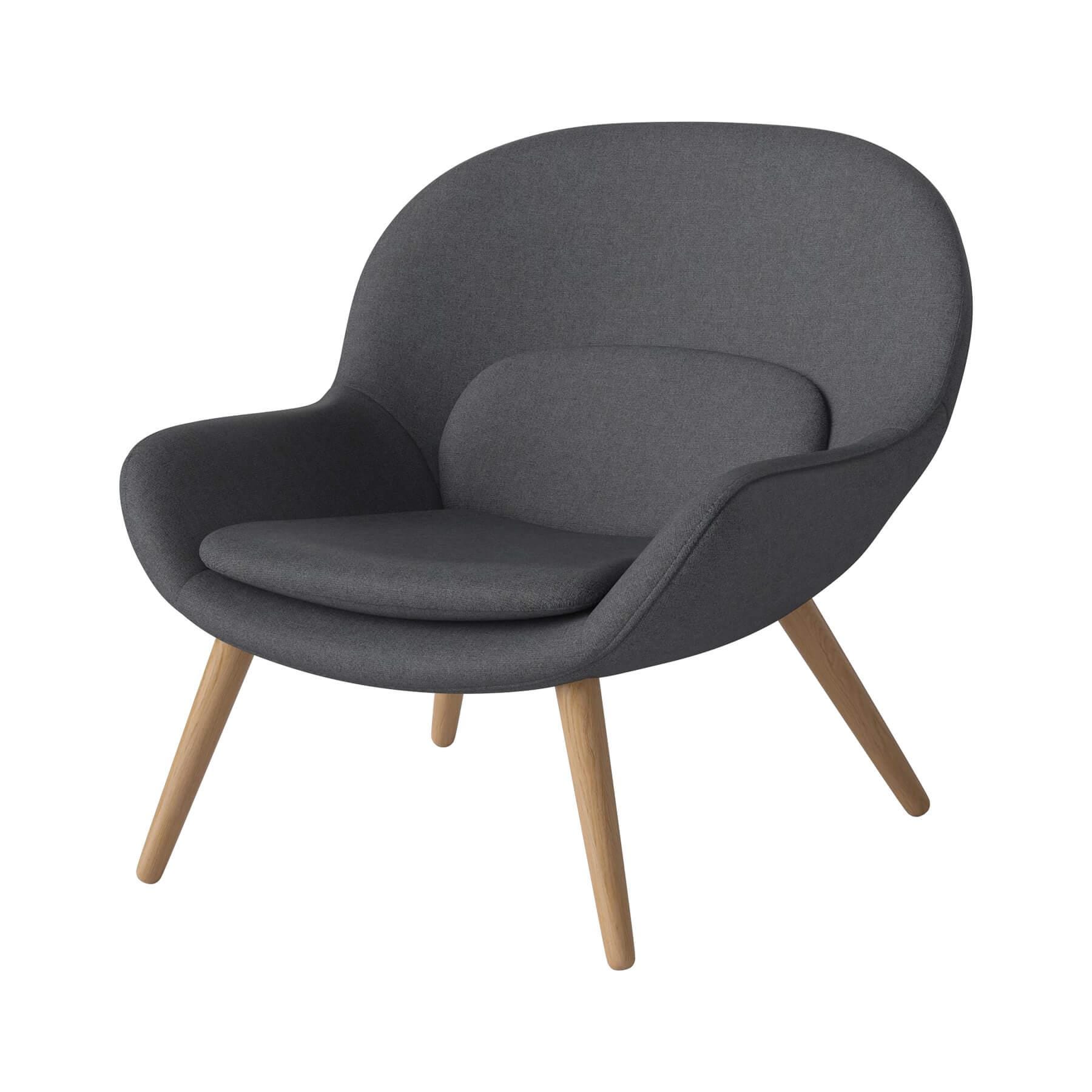 Bolia Philippa Armchair Oiled Oak Step Melange Grey Designer Furniture From Holloways Of Ludlow