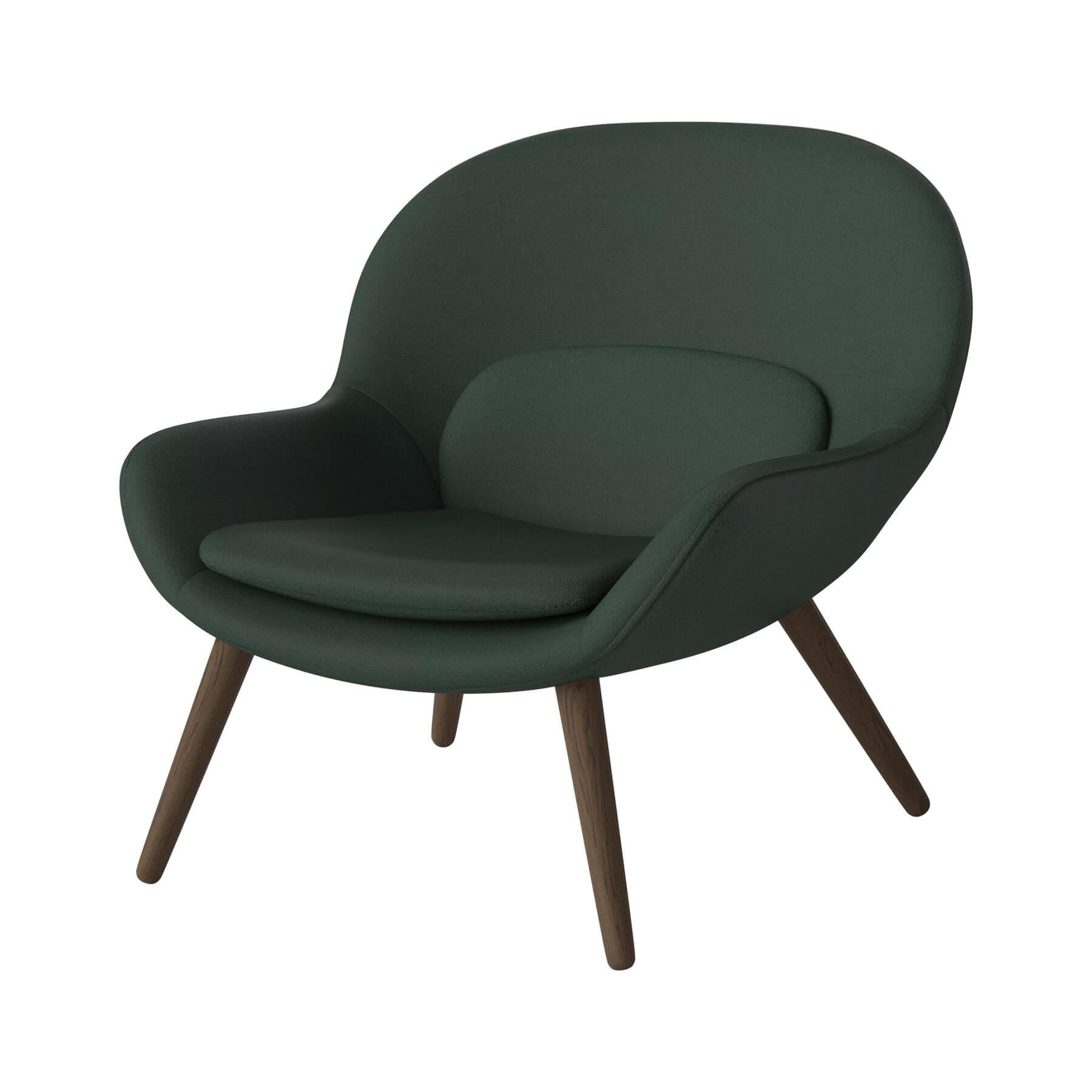 Bolia Philippa Armchair Dark Oiled Oak Gaja Dark Green Designer Furniture From Holloways Of Ludlow