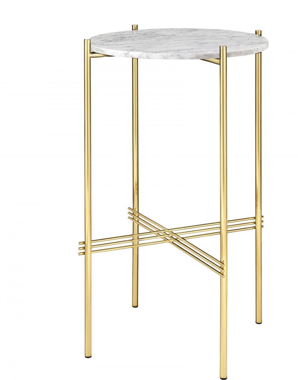 Ts Console Table Brass Frame Marblegrey