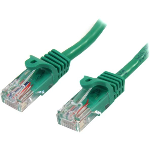 Startech.Com 45Pat50cmgn Networking Cable 0.5 M Cat5e U/Utp (Utp) Green