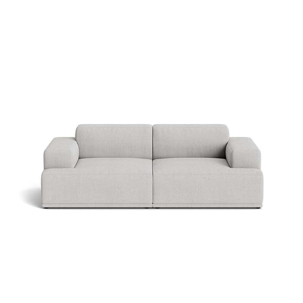 Connect Soft Modular Sofa 2seater Configuration 1 Plastic Black Remix 123