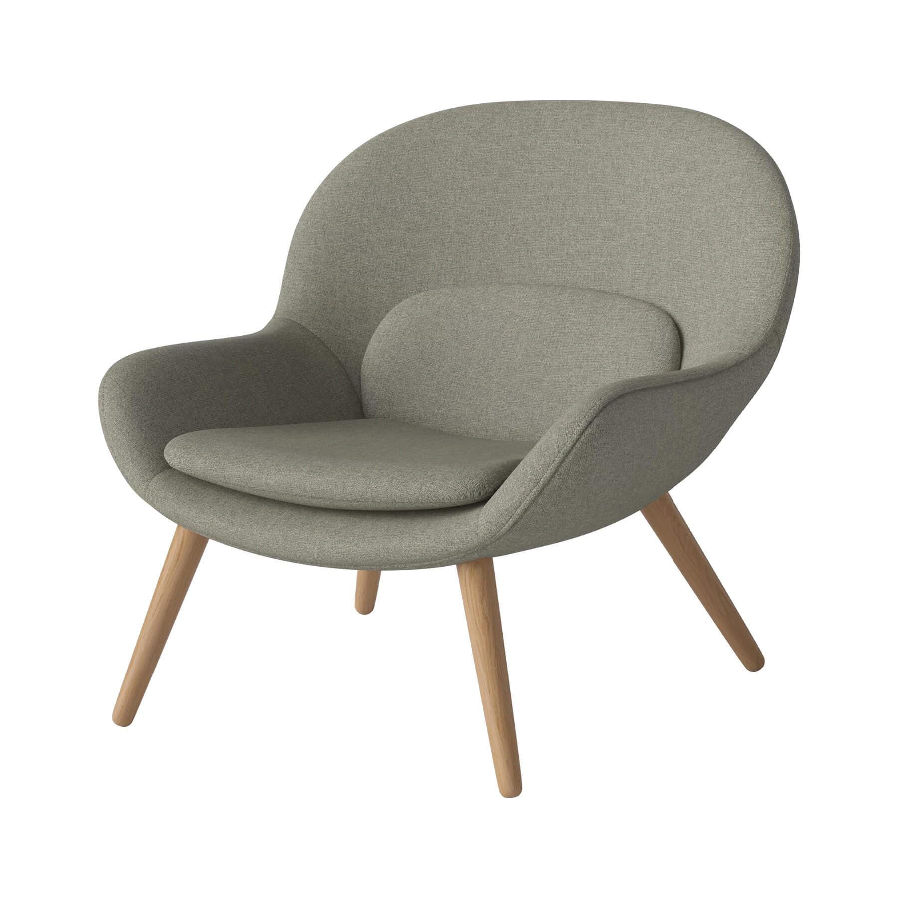 Bolia Philippa Armchair Oiled Oak Step Melange Beige Brown Designer Furniture From Holloways Of Ludlow