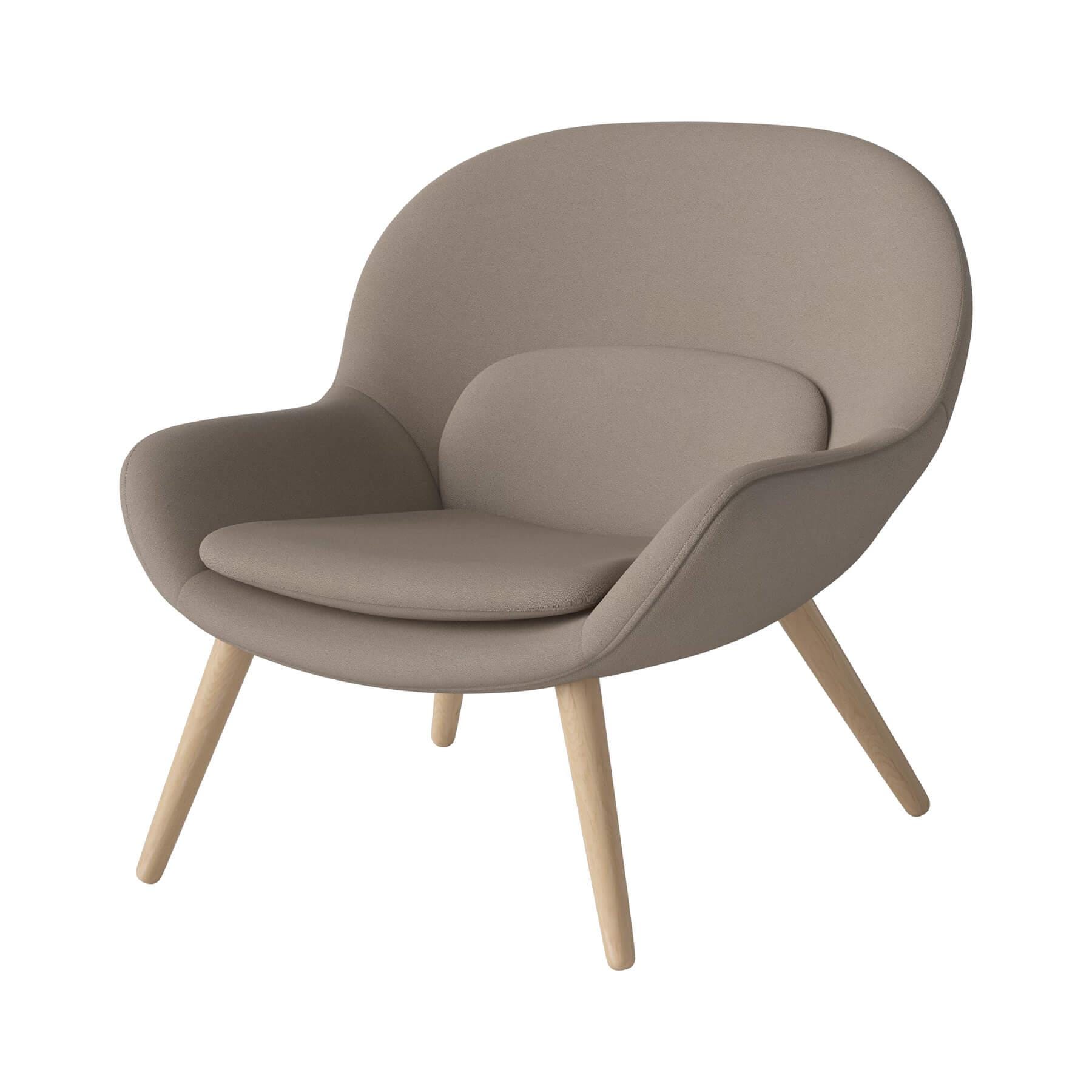 Bolia Philippa Armchair White Oiled Oak Gaja Light Brown Designer Furniture From Holloways Of Ludlow