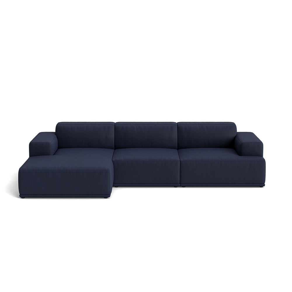 Connect Soft Modular Sofa 3seater Configuration 3 Plastic Black Balder 782