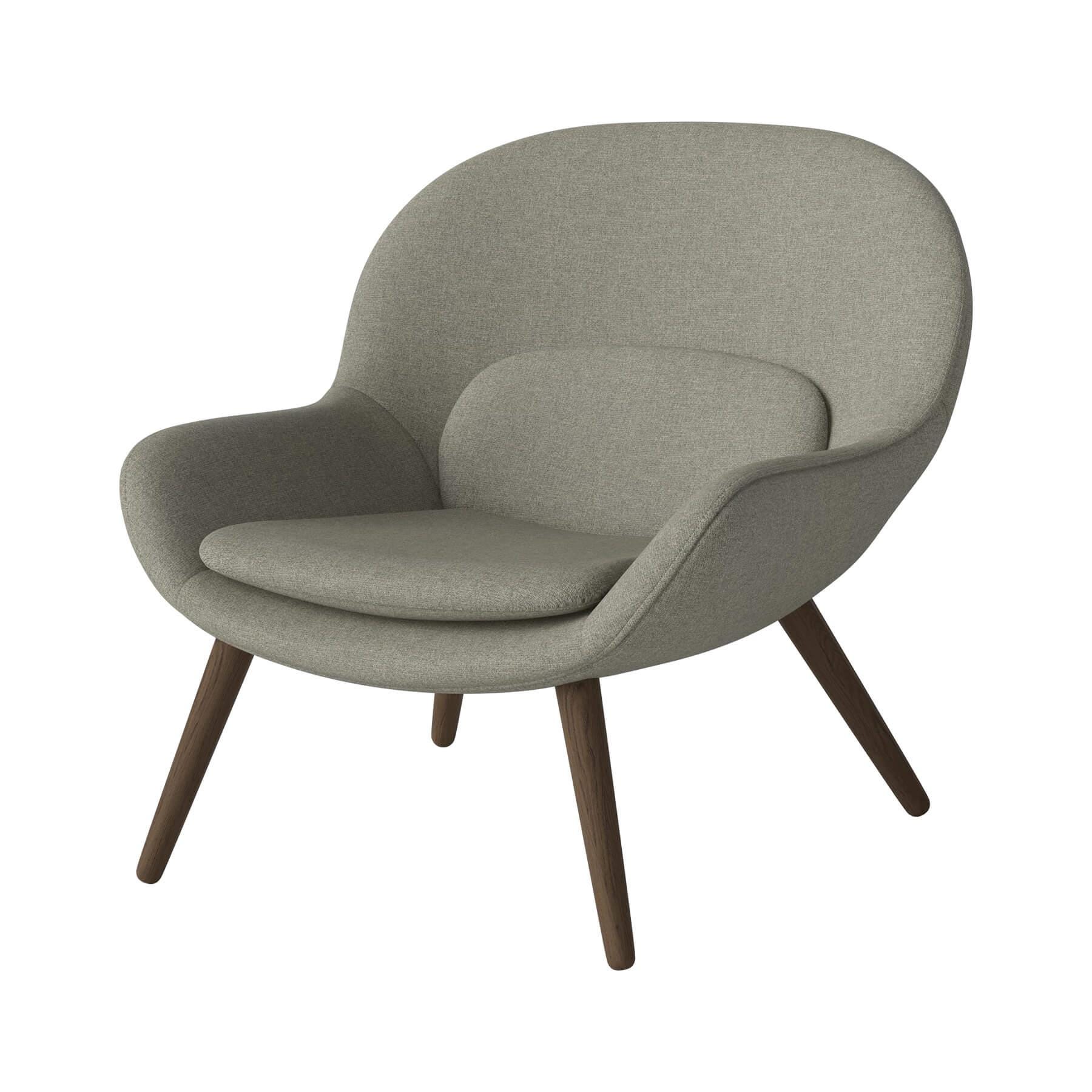 Bolia Philippa Armchair Dark Oiled Oak Step Melange Beige Brown Designer Furniture From Holloways Of Ludlow