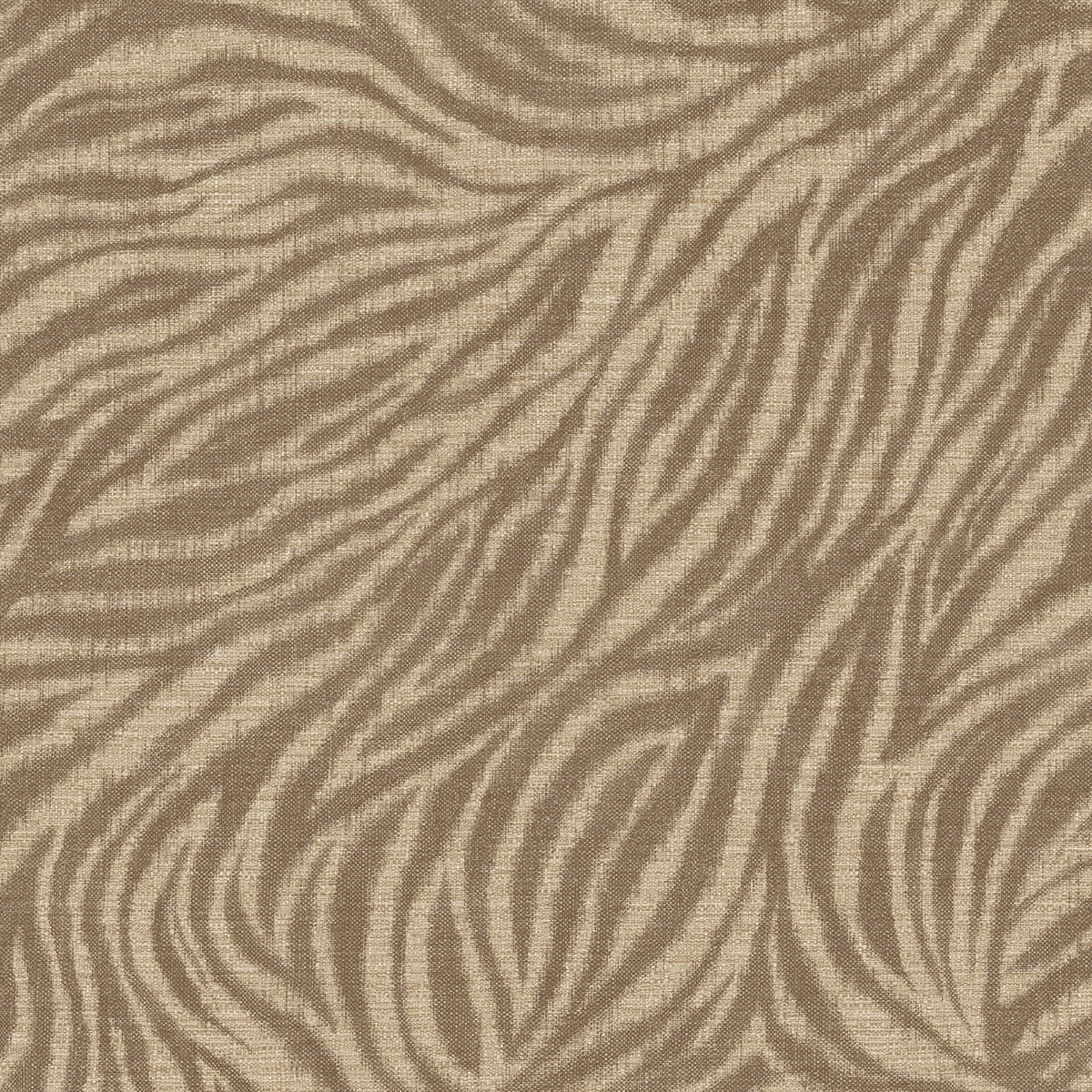 Grandeco Ankara Modern Zebra Print Textured Wallpaper, Deep Neutral