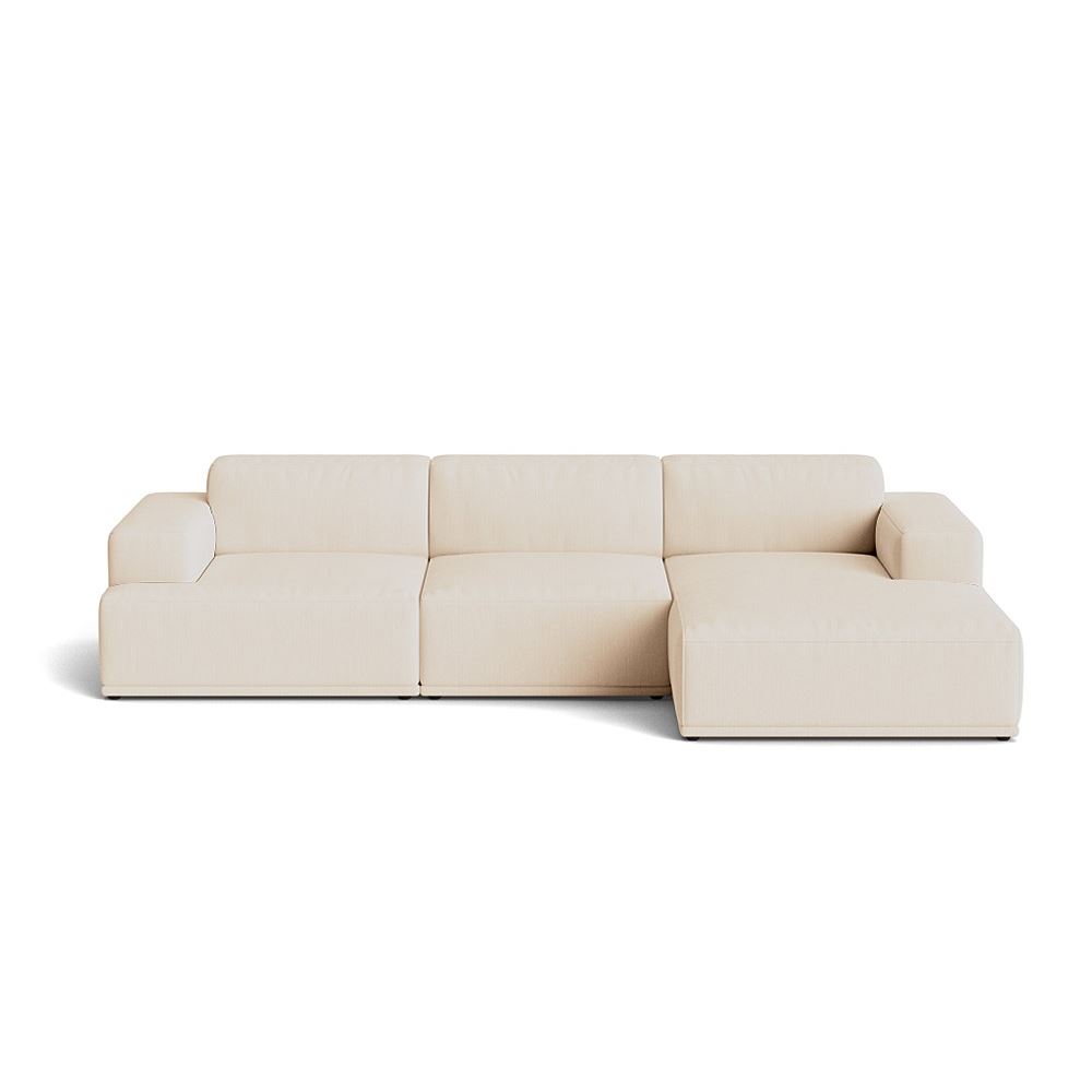 Connect Soft Modular Sofa 3seater Configuration 2 Plastic Black Balder 612