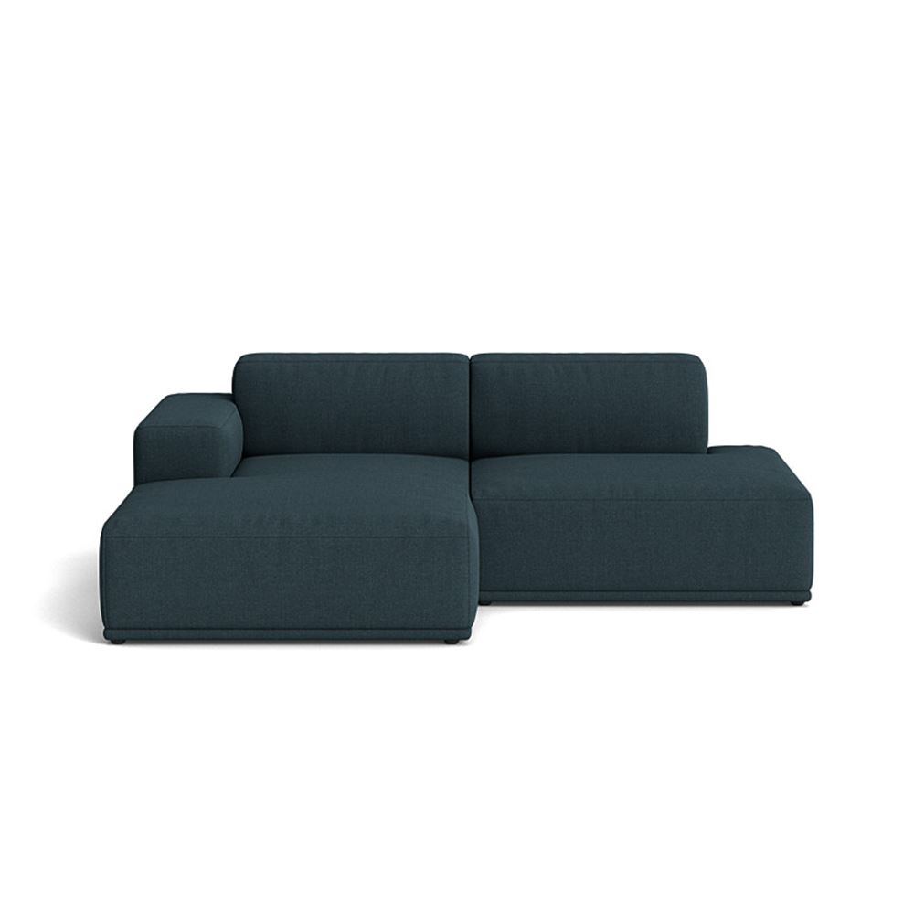 Connect Soft Modular Sofa 2seater Configuration 3 Plastic Black Remix 873