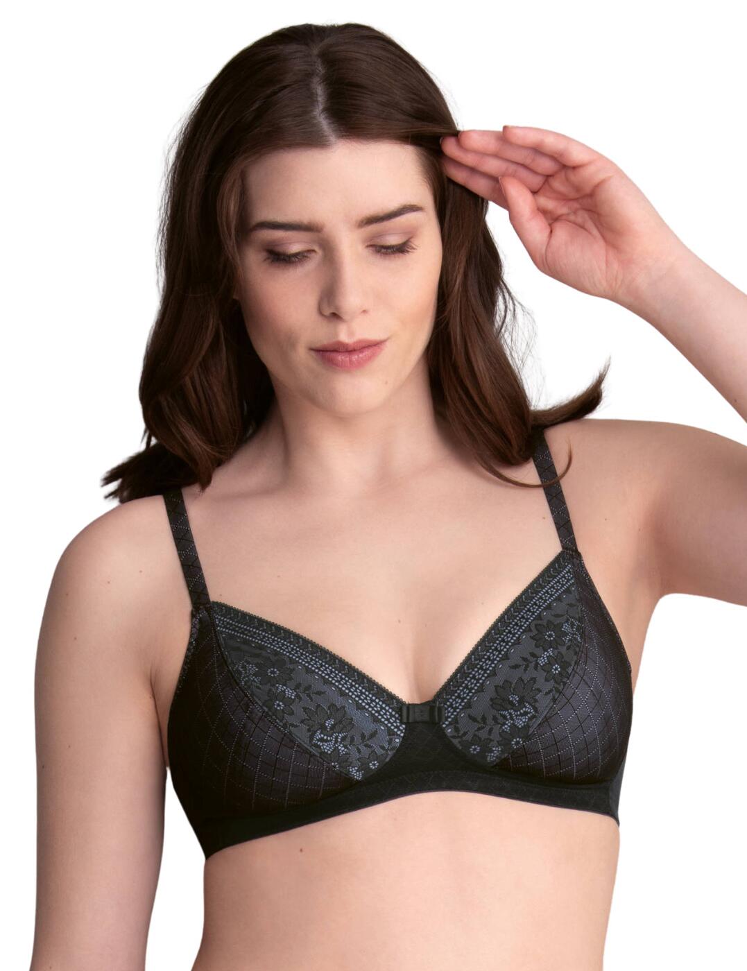 Breathtaking and romantic Rosa Faia's Rosemary collection is perfect for those wanting to feel irresistible. This soft bra has a wire-free design giving you that natural but elevated look you desire with the lightly lined cups feeling soft against your skin. This soft bra falls to a plunging neckline and is adorned with delicately feminine lace cups that add a sophisticated modern look. Fastened at the rear with a classic hook and eye closure and boasting fully adjustable shoulder straps, this soft bra is able to tailored to the fit of your own desires.  Gorgeous and romantic Playful bow detailing on the centre bust Plunging neckline Fully adjustable shoulder straps Opaque lined cups Wire-free Country of origin: Thailand Composition: 86% Nylon &pipe; 14% Elatsane Listed in UK sizes  57432-101420-1313169 5285 Plunge Bra