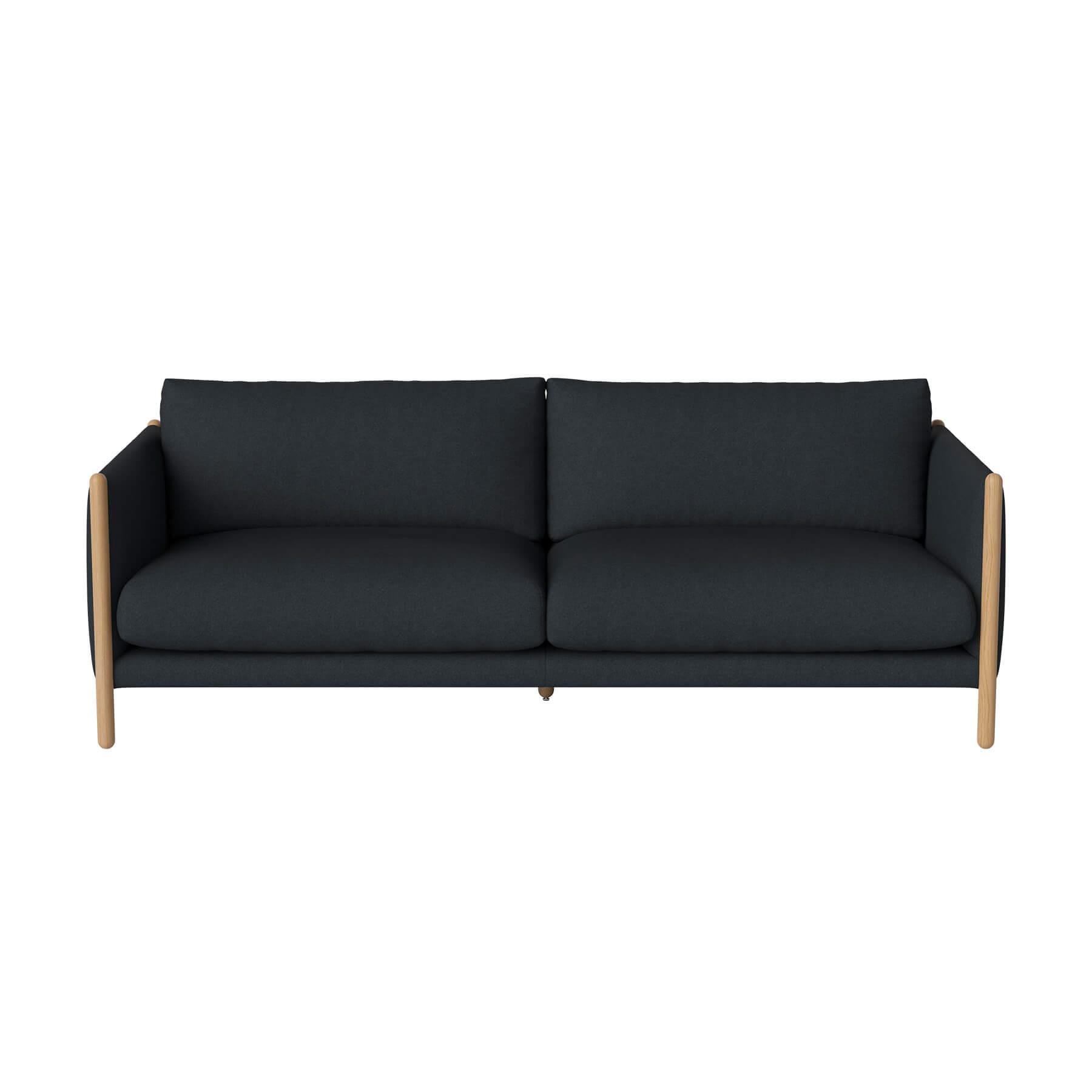 Bolia Hayden Sofa 25 Seater Sofa Oiled Oak Qual Navy Blue Designer Furniture From Holloways Of Ludlow