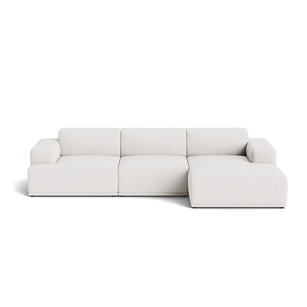 Connect Soft Modular Sofa 3seater Configuration 2 Plastic Black Hallingdal 103