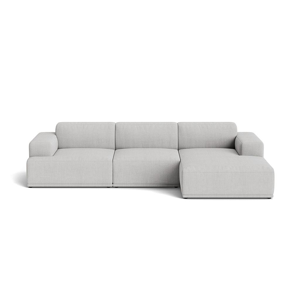 Connect Soft Modular Sofa 3seater Configuration 3 Plastic Black Remix 123