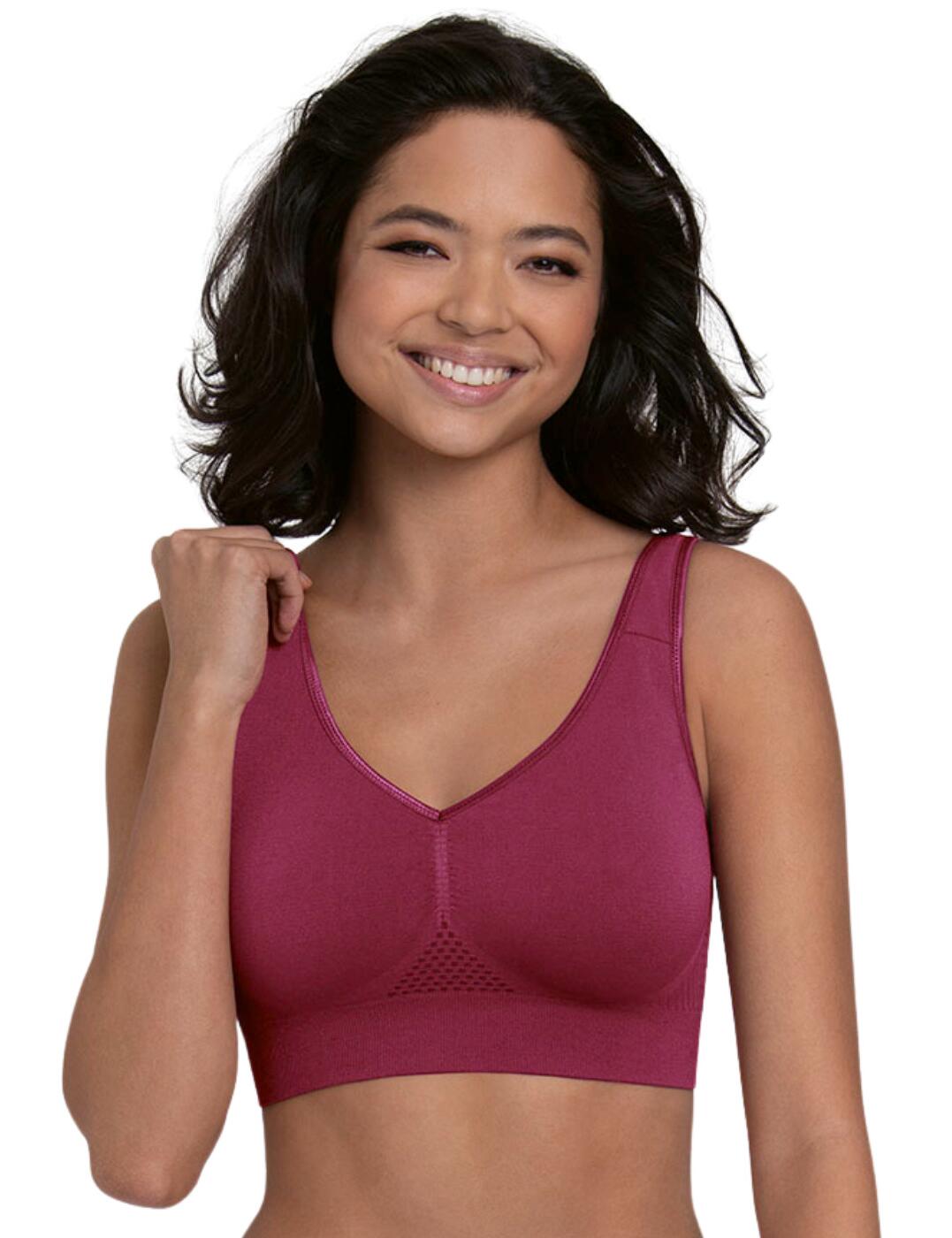 This everyday feel-good mastectomy bra by Lotta from the Anita Care brand is crafted with microfibre materials allowing this bra to lay super-soft against your skin. The microfibre allows for a figure-hugging design that clings to every curve which also makes for a seamless finish. Although this is described as a bra, it can be easily used as a crop top as it isn't obvious it's a bra from a first look. Although it may not look bra-like, it has the structures you would find in a bra with a reinforced underband that keeps you lifted and held throughout the day. Thick, wide adjustable straps that are perfect for extra support and security that fit to your size and shape beautifully. Breathable holes are placed in the centre for a more comfortable wear, so you can go through your day without feeling clammy and hot, instead, you'll feel light and fresh. Foam cups sit inside the bra for an extra luxurious feel which just can be removed for a more relaxed style.  Anita care - Mastectomy bra From the Lotta series Hook and eye closure Full cup coverage Wireless Microfibre materials for a luxury feel Thick, wide straps for reinforced support Light, breathable material Trendy design Removable foam pads All-round feel-good experience Multi-wear style Double-layered for extra protection Adaptable to your shape Country of origin: Vietnam Composition: 97% Nylon &pipe; 3% Elastane  Listed in UK sizes  57460-101473-1315647 5769X Mastectomy Bra