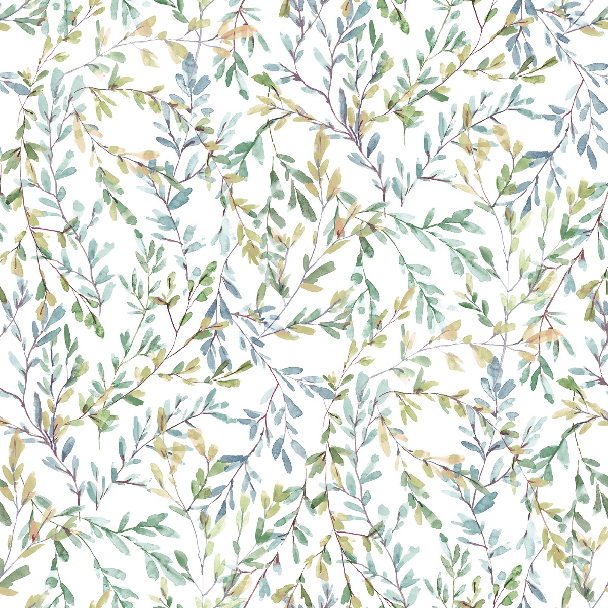Laura Ashley Brayton Leaves Wallpaper Fresh Green 143329