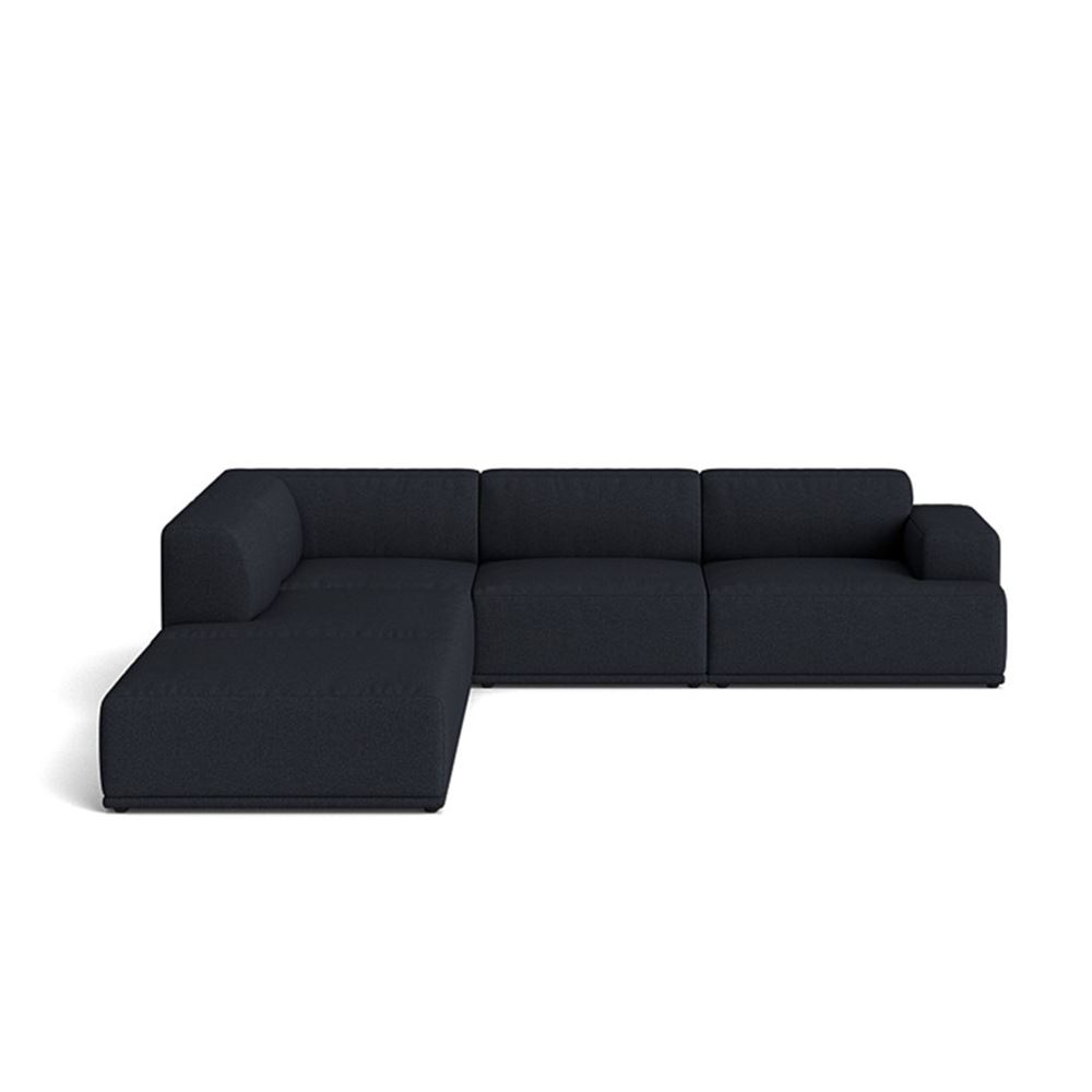 Connect Soft Modular Sofa Corner Configuration 1 Plastic Black Hallingdal 180