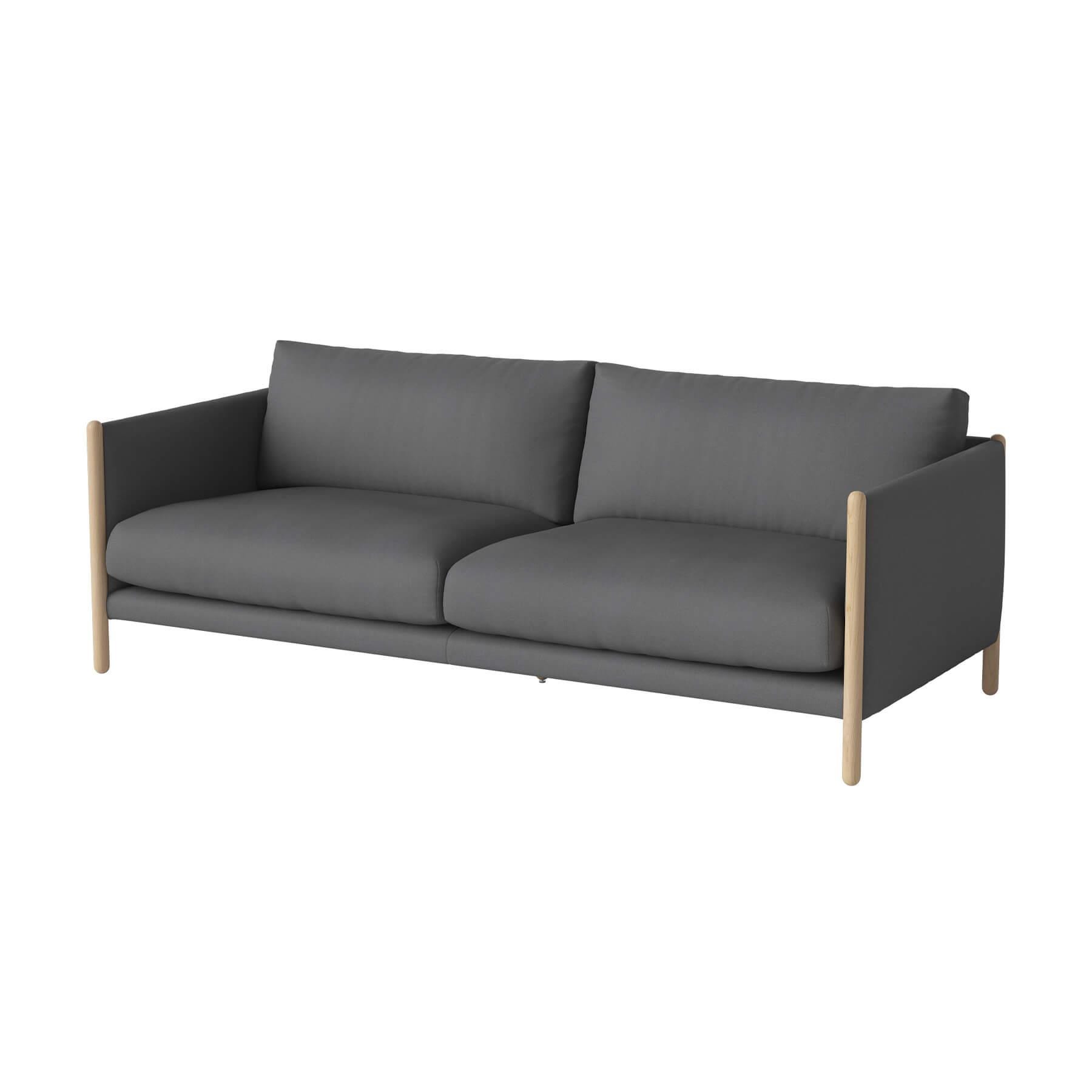 Bolia Hayden Sofa 25 Seater Sofa White Oiled Oak Gaja Dark Grey Designer Furniture From Holloways Of Ludlow