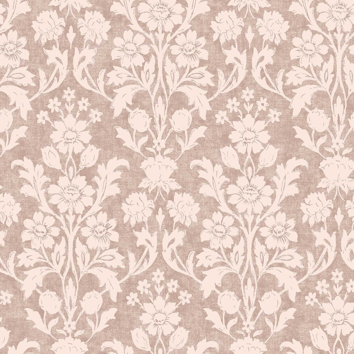 Laura Ashley Semington Silhouette Wallpaper Plaster Pink 143323