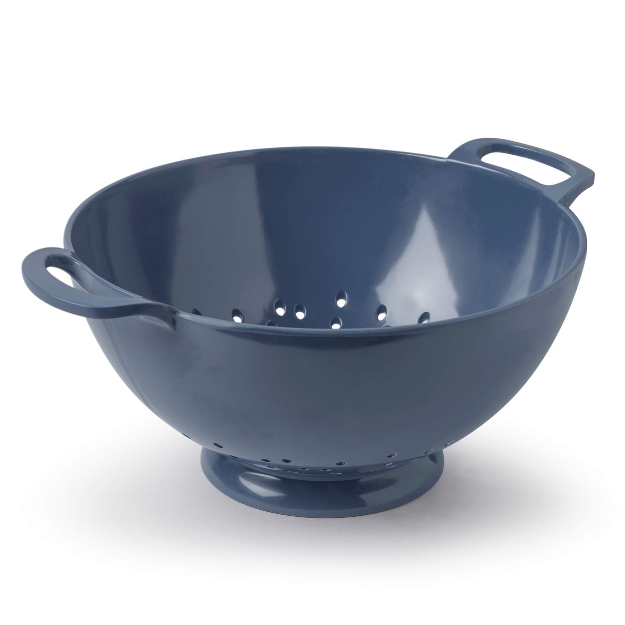 Zeal Melamine Colander Strainer, Large, 24cm, Provence Blue
