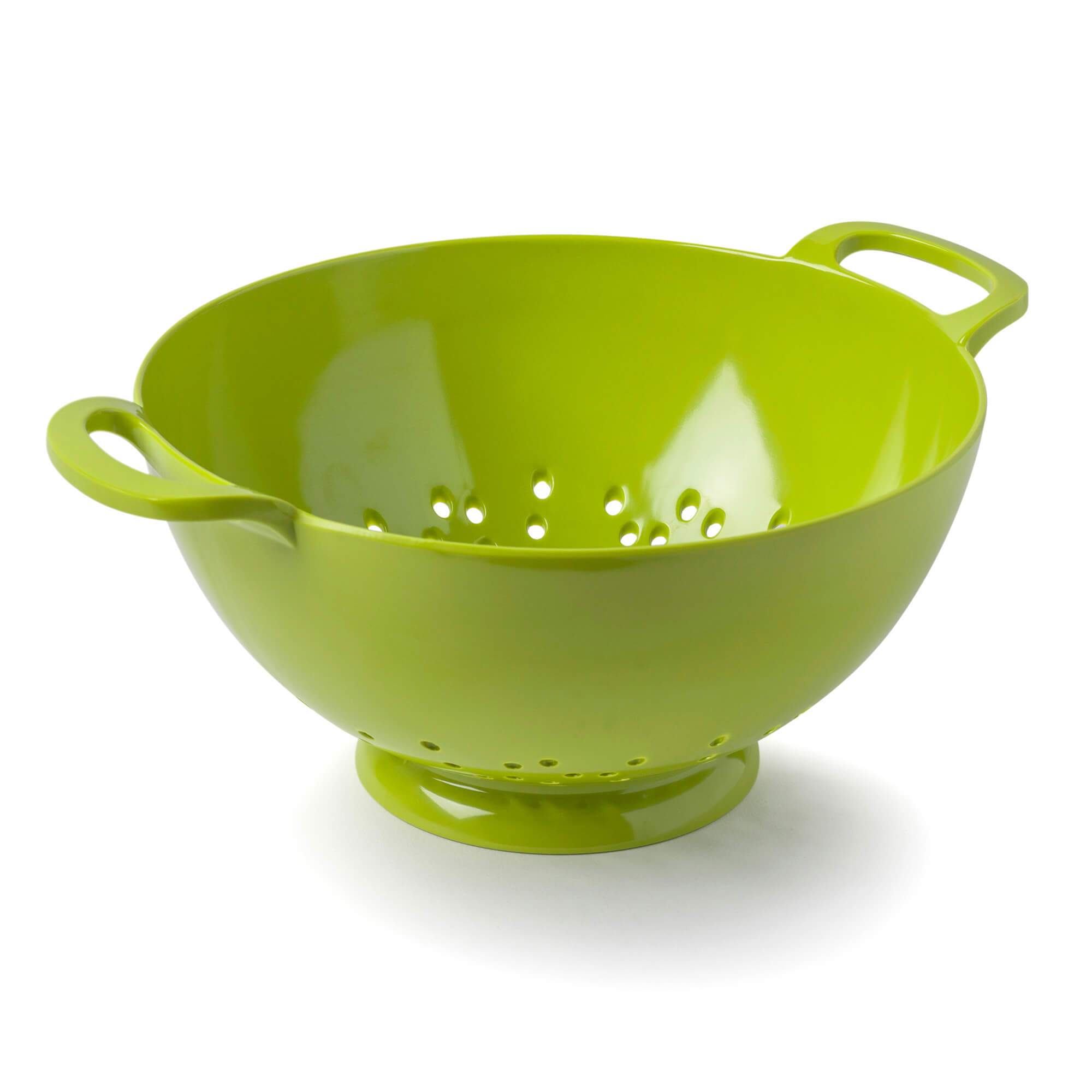 Zeal Melamine Colander Strainer, Medium, 20cm, Lime