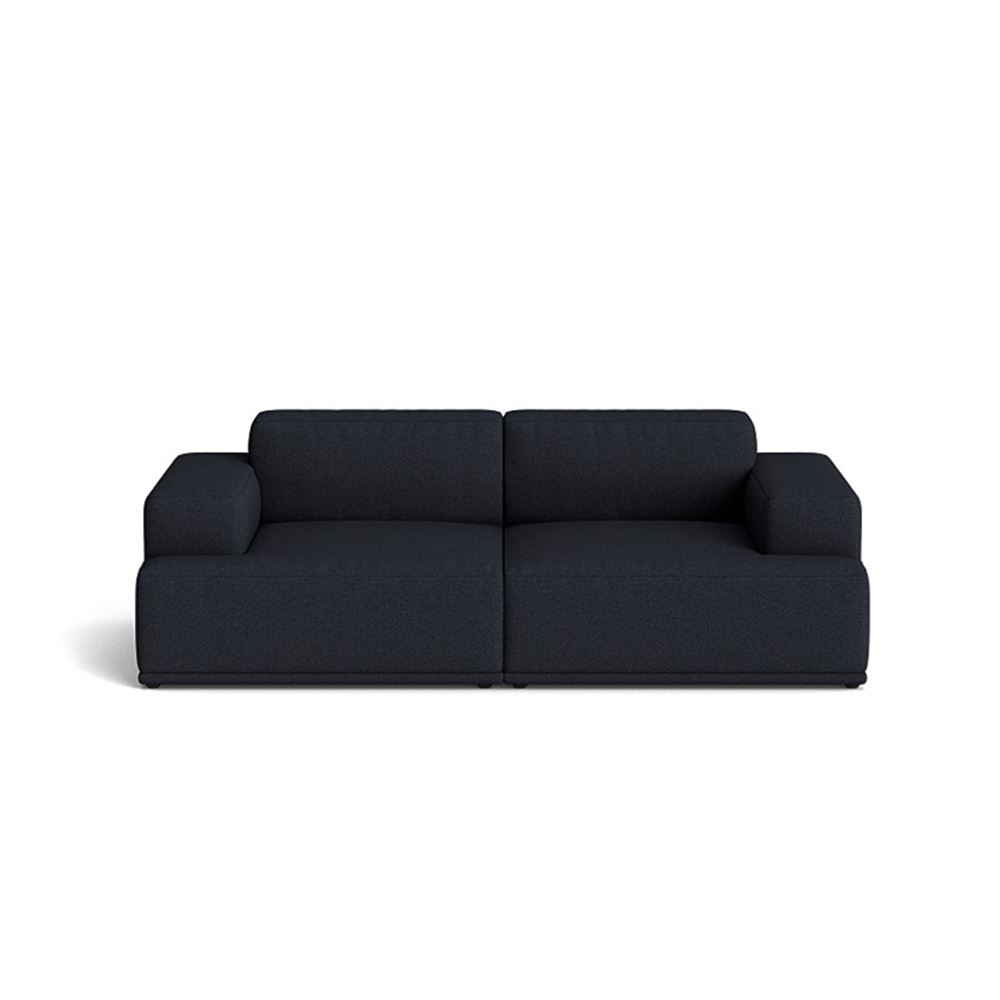 Connect Soft Modular Sofa 2seater Configuration 1 Plastic Black Hallingdal 180