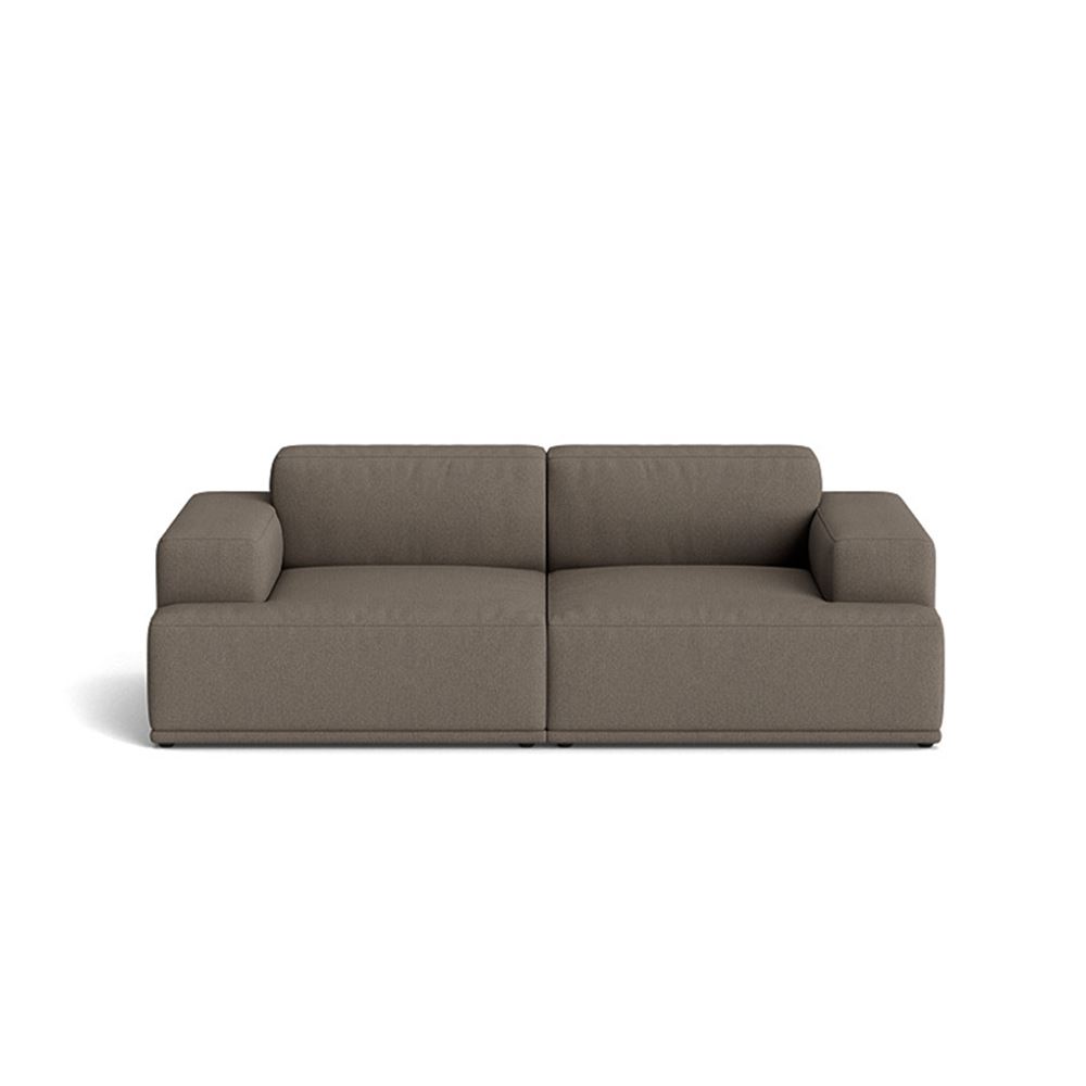 Connect Soft Modular Sofa 2seater Configuration 1 Plastic Black Hallingdal 227