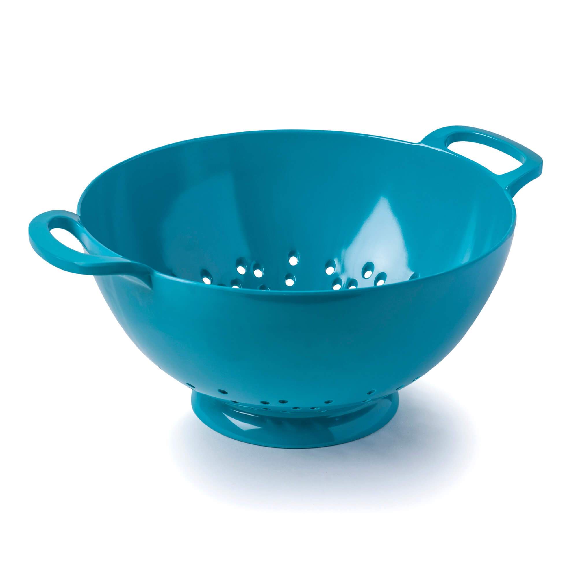 Zeal Melamine Colander Strainer, Medium, 20cm, Aqua