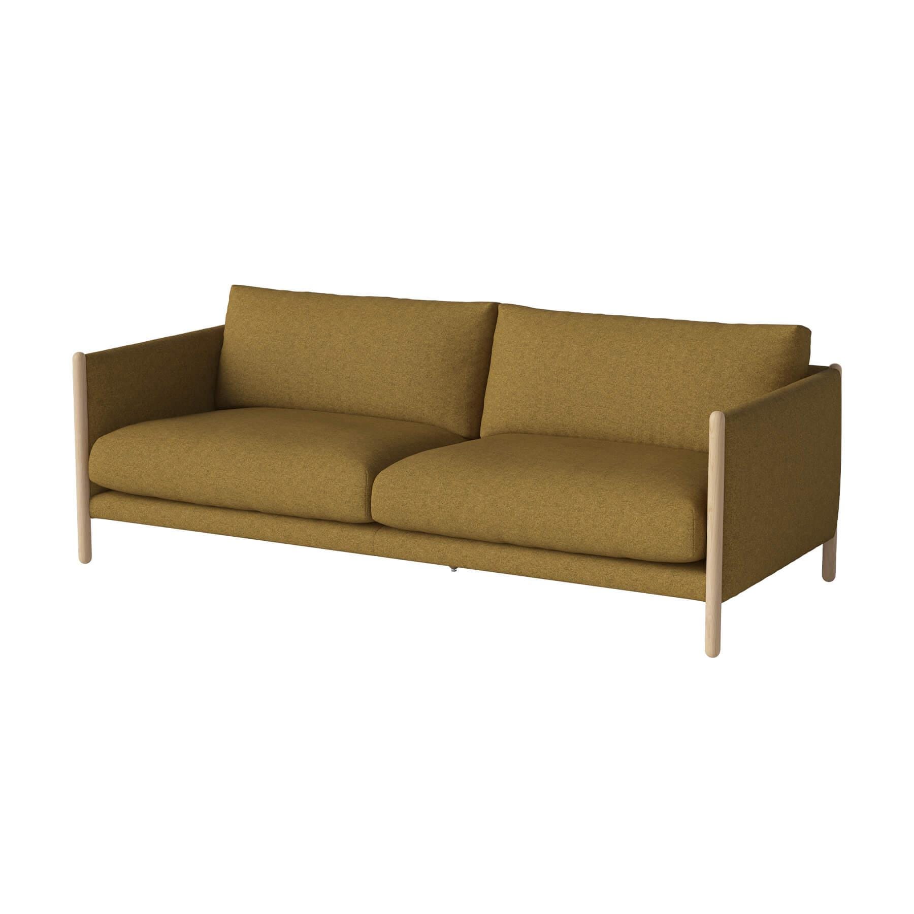 Bolia Hayden Sofa 25 Seater Sofa White Oiled Oak Qual Curry Brown Designer Furniture From Holloways Of Ludlow