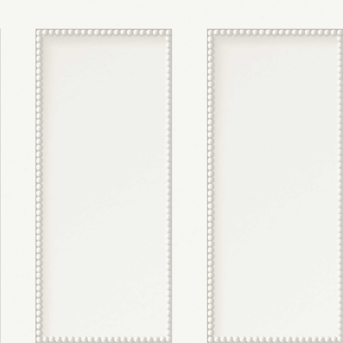 Beaded Wooden Panel Effect Wallpaper Soft Stone White Grey Modern 10m Roll