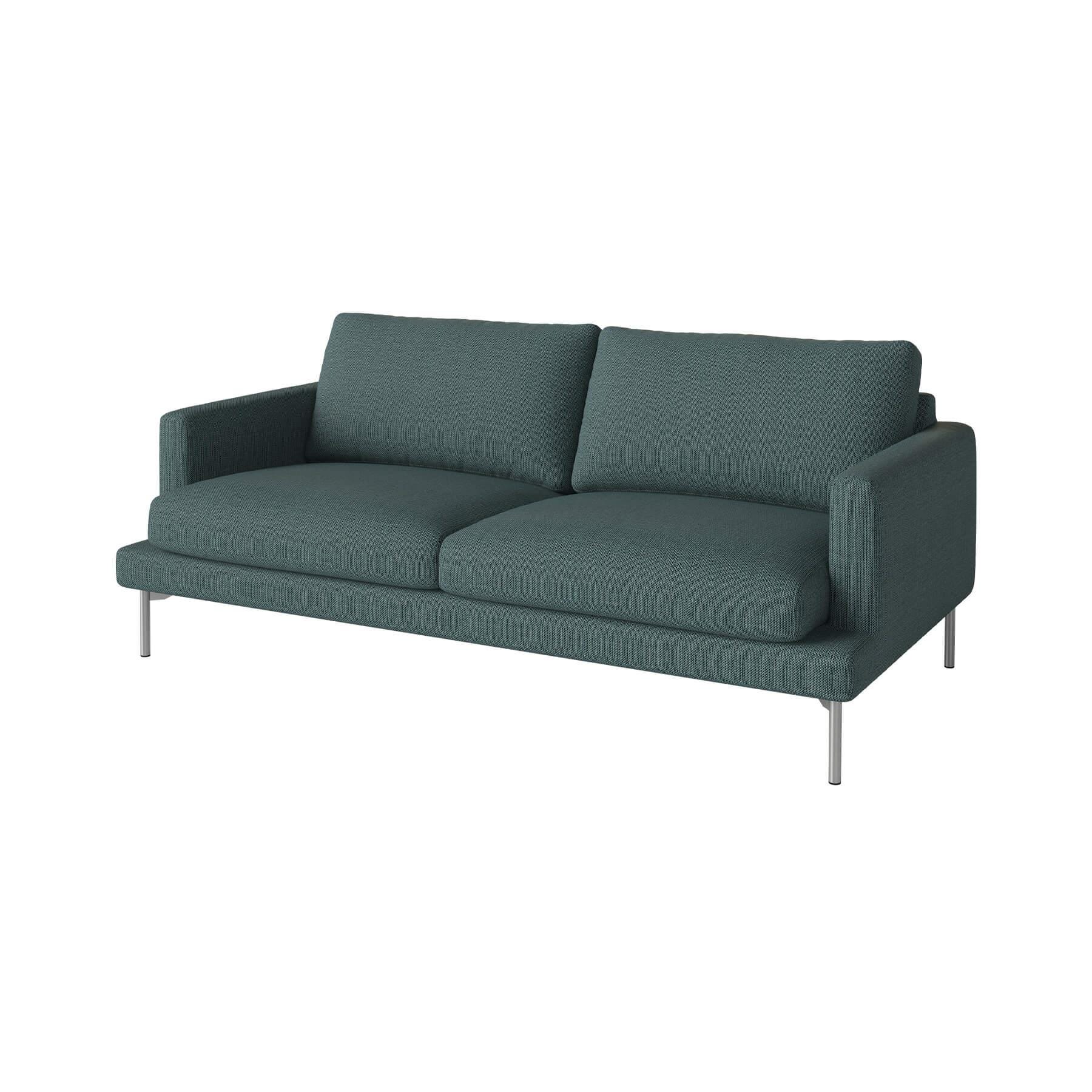 Bolia Veneda Sofa 25 Seater Sofa Brushed Steel London Sea Green Designer Furniture From Holloways Of Ludlow