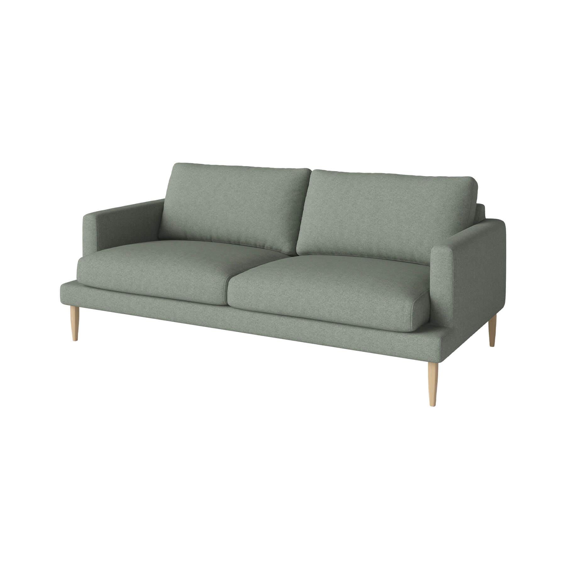 Bolia Veneda Sofa 25 Seater Sofa White Oiled Oak Qual Green Designer Furniture From Holloways Of Ludlow