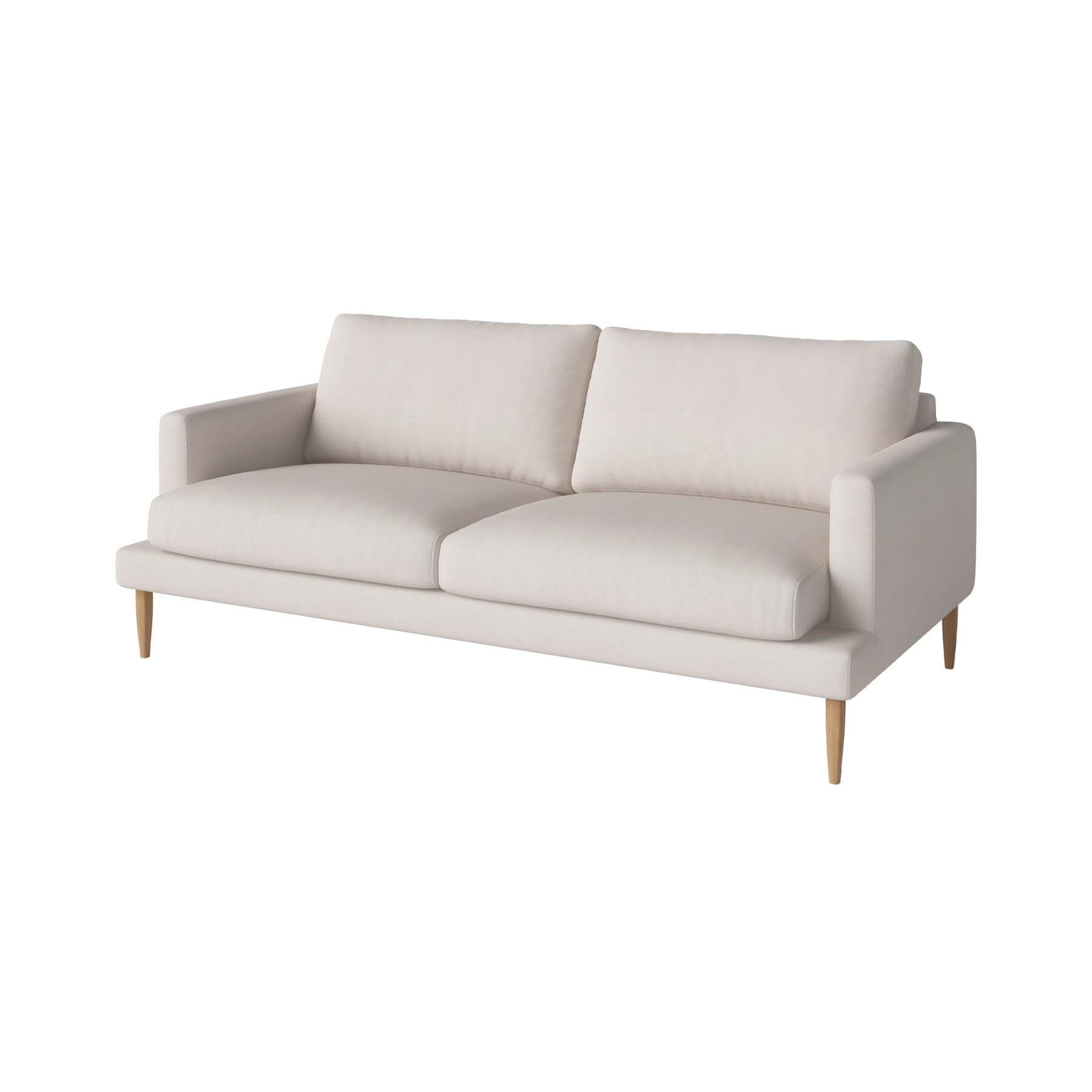 Bolia Veneda Sofa 25 Seater Sofa Oiled Oak Linea Beige Brown Designer Furniture From Holloways Of Ludlow