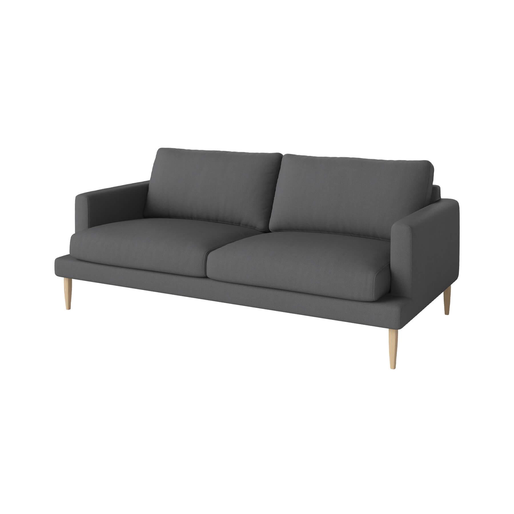 Bolia Veneda Sofa 25 Seater Sofa White Oiled Oak Gaja Dark Grey Designer Furniture From Holloways Of Ludlow