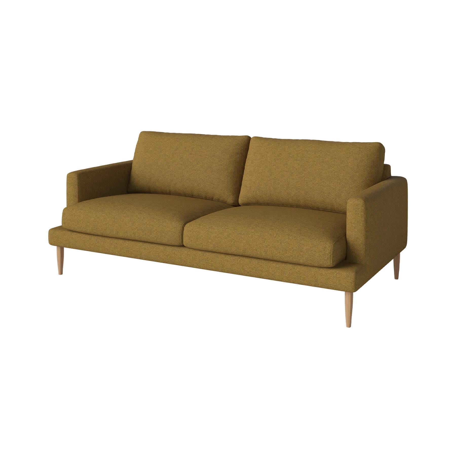 Bolia Veneda Sofa 25 Seater Sofa Oiled Oak Qual Curry Brown Designer Furniture From Holloways Of Ludlow