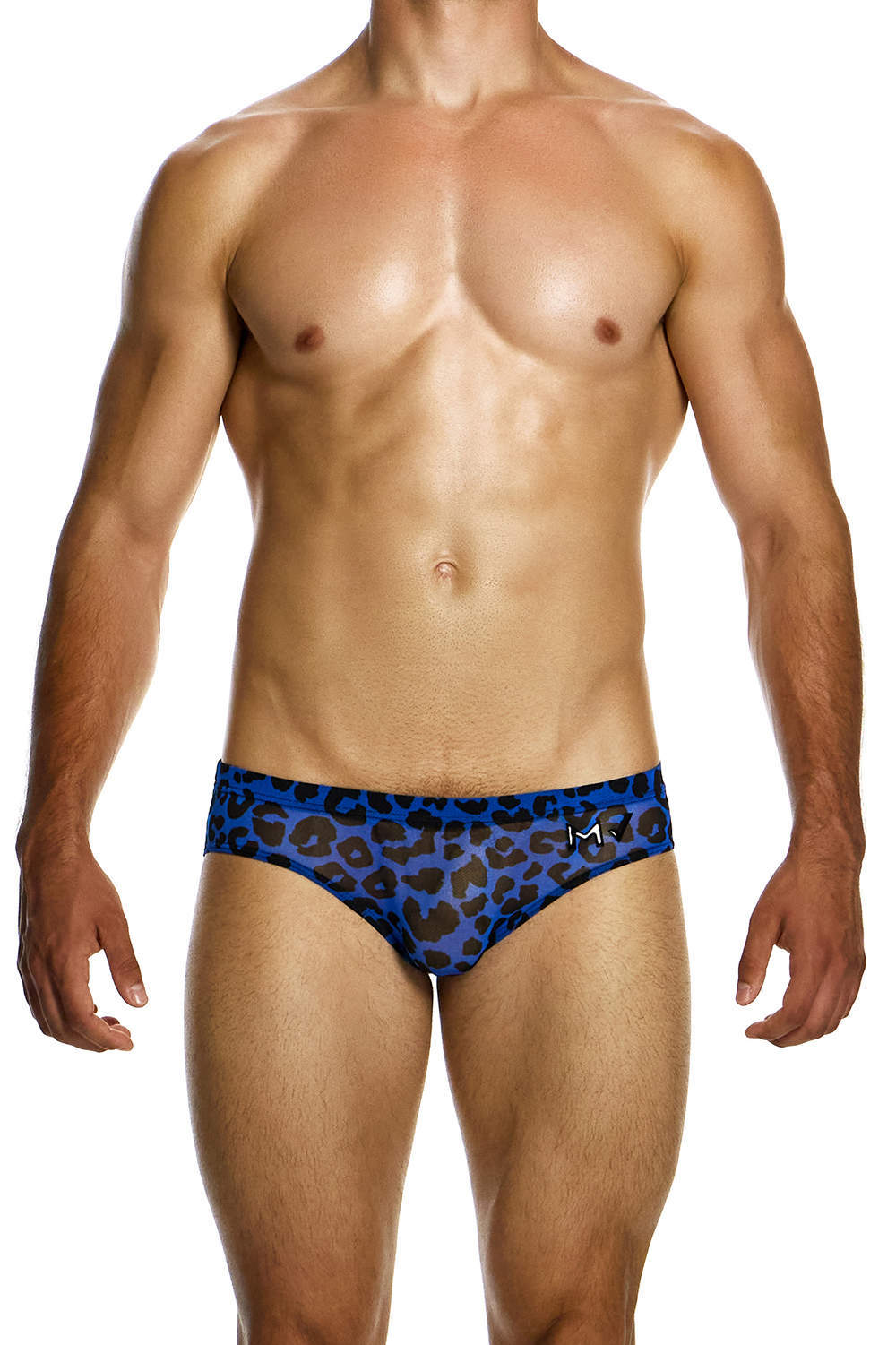 Shop Modus Vivendi Leopard Mesh Brief men’s underwear slip – fab mini cut male underpant in semi transparent animal print. Shop online. Ship worldwide