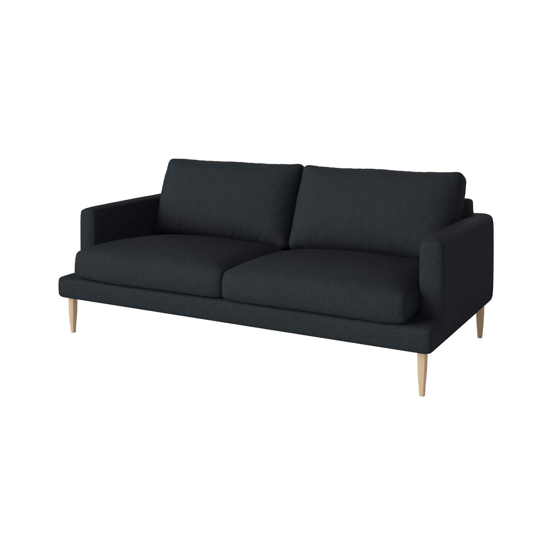 Bolia Veneda Sofa 25 Seater Sofa White Oiled Oak Qual Navy Blue Designer Furniture From Holloways Of Ludlow