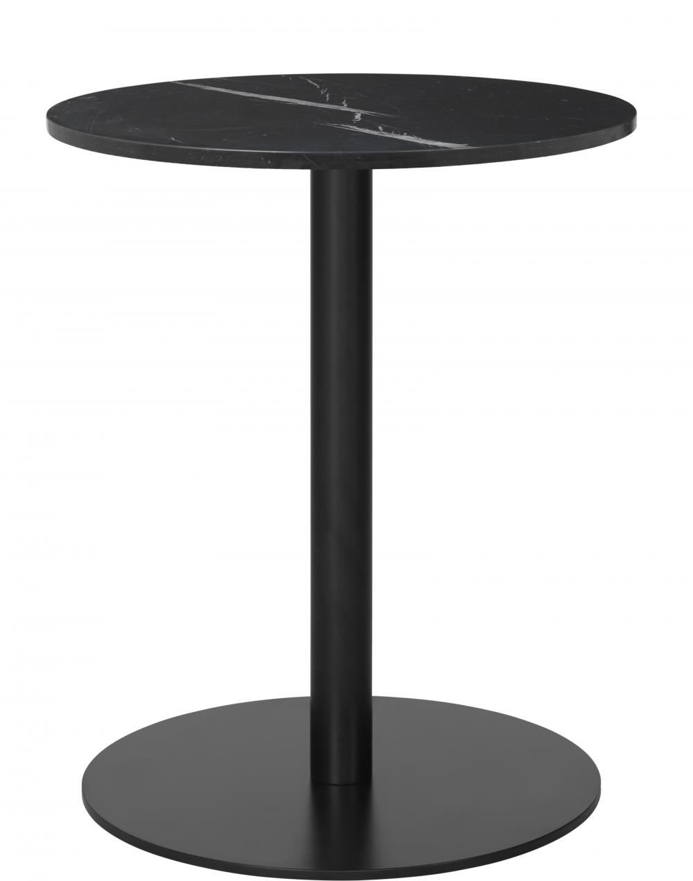 Gubi 10 Table Round Marble 60 Black Basedining Table Black